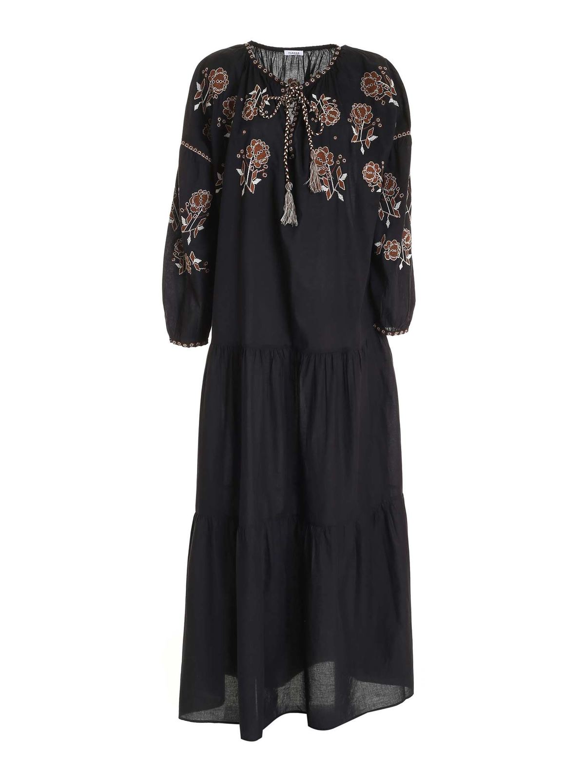 sachin and babi light blue dress zara floral embroidered dress main image 0