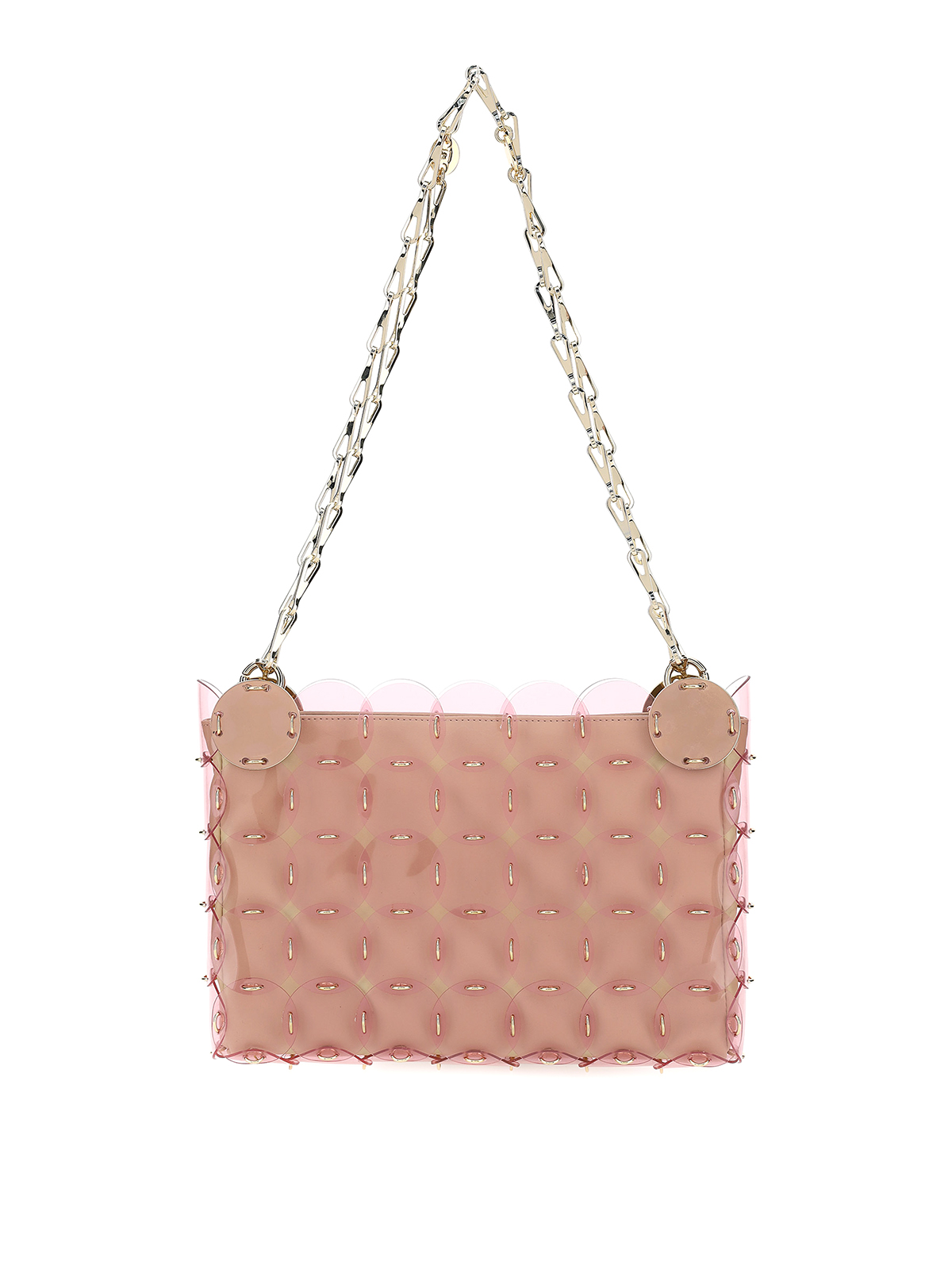 Rabanne Disc Mini shoulder bag Light Pink 21PSS0204PLX050P664