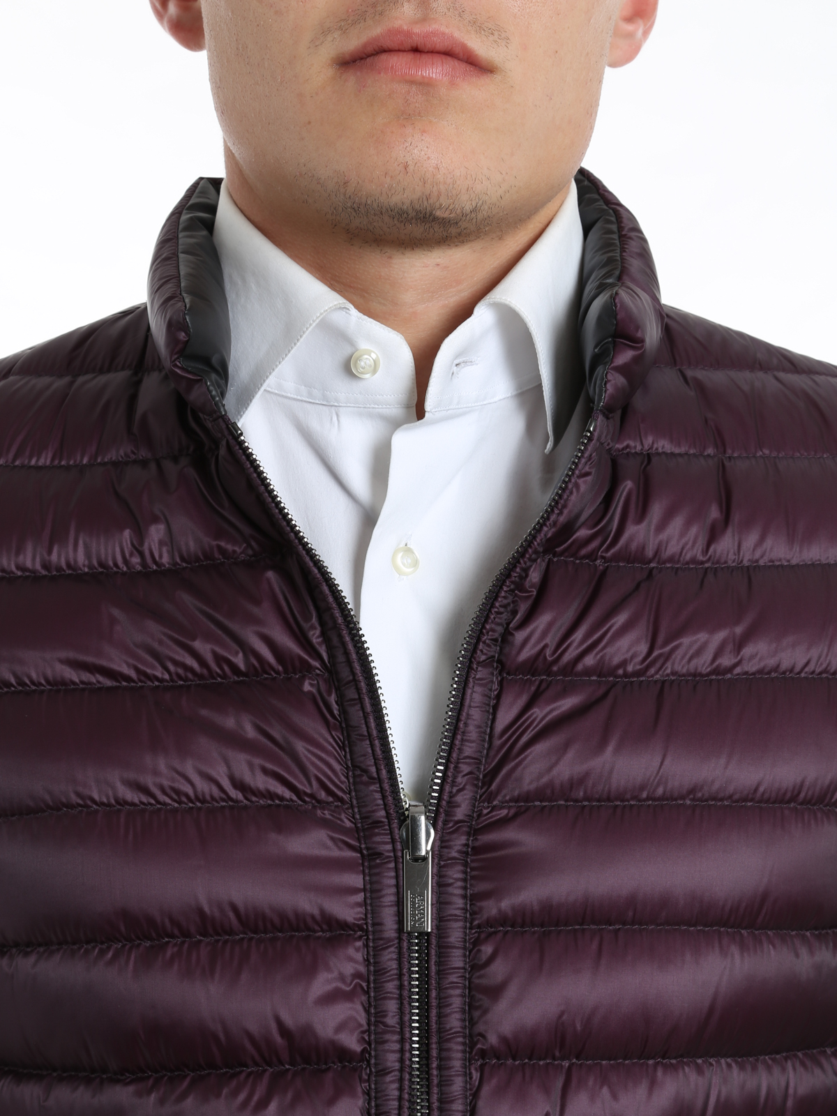 Armani Collezioni Reversible padded jacket - Grey|PCR72WPCW26660