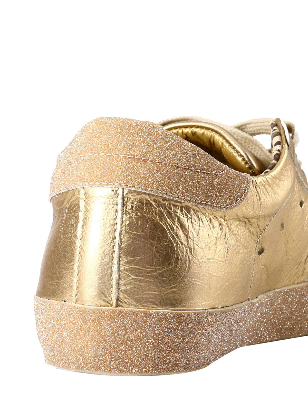 Philippe Model Paris Classic gold sneakers Gold CGLDML13