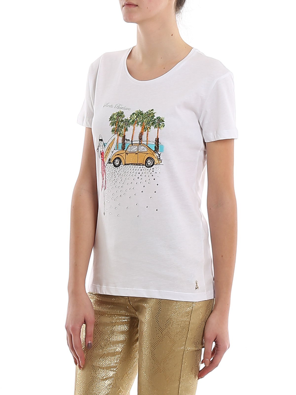 Tシャツ Patrizia Pepe - Tシャツ - Santa Barbara - 8M0796A4S2XU19