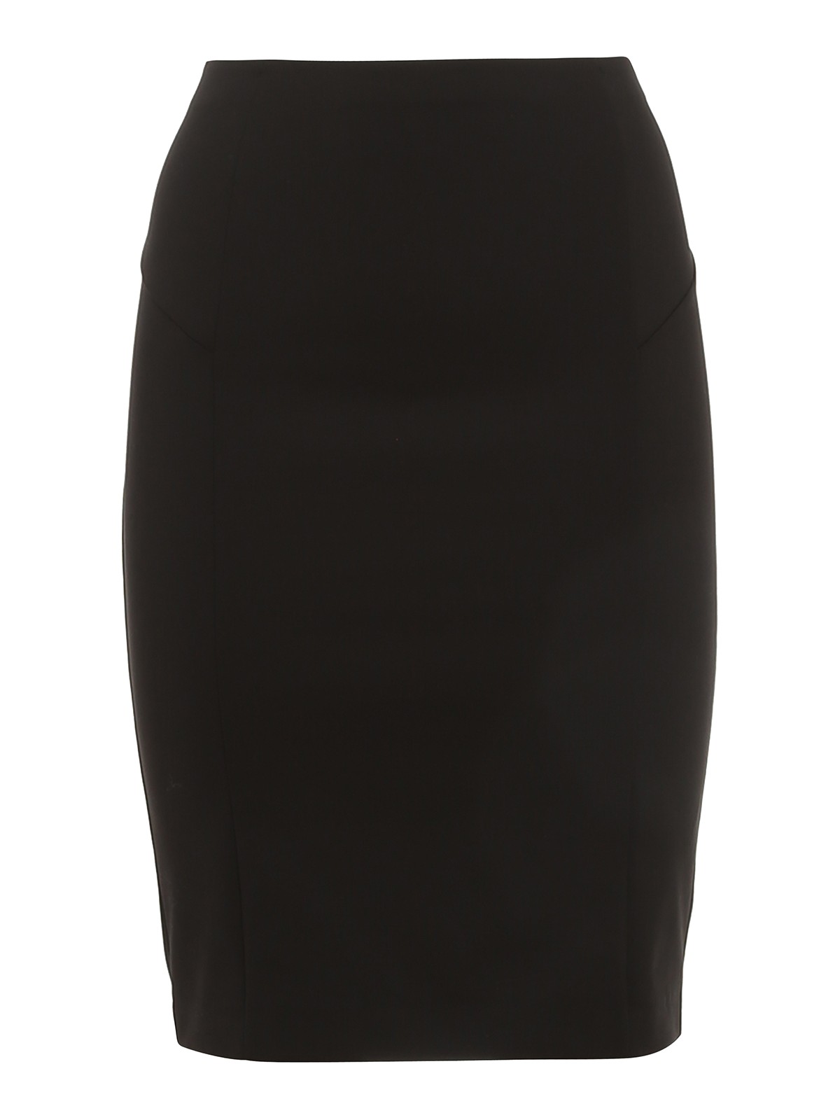 Shop Patrizia Pepe Knee Length Pencil Skirt In Black
