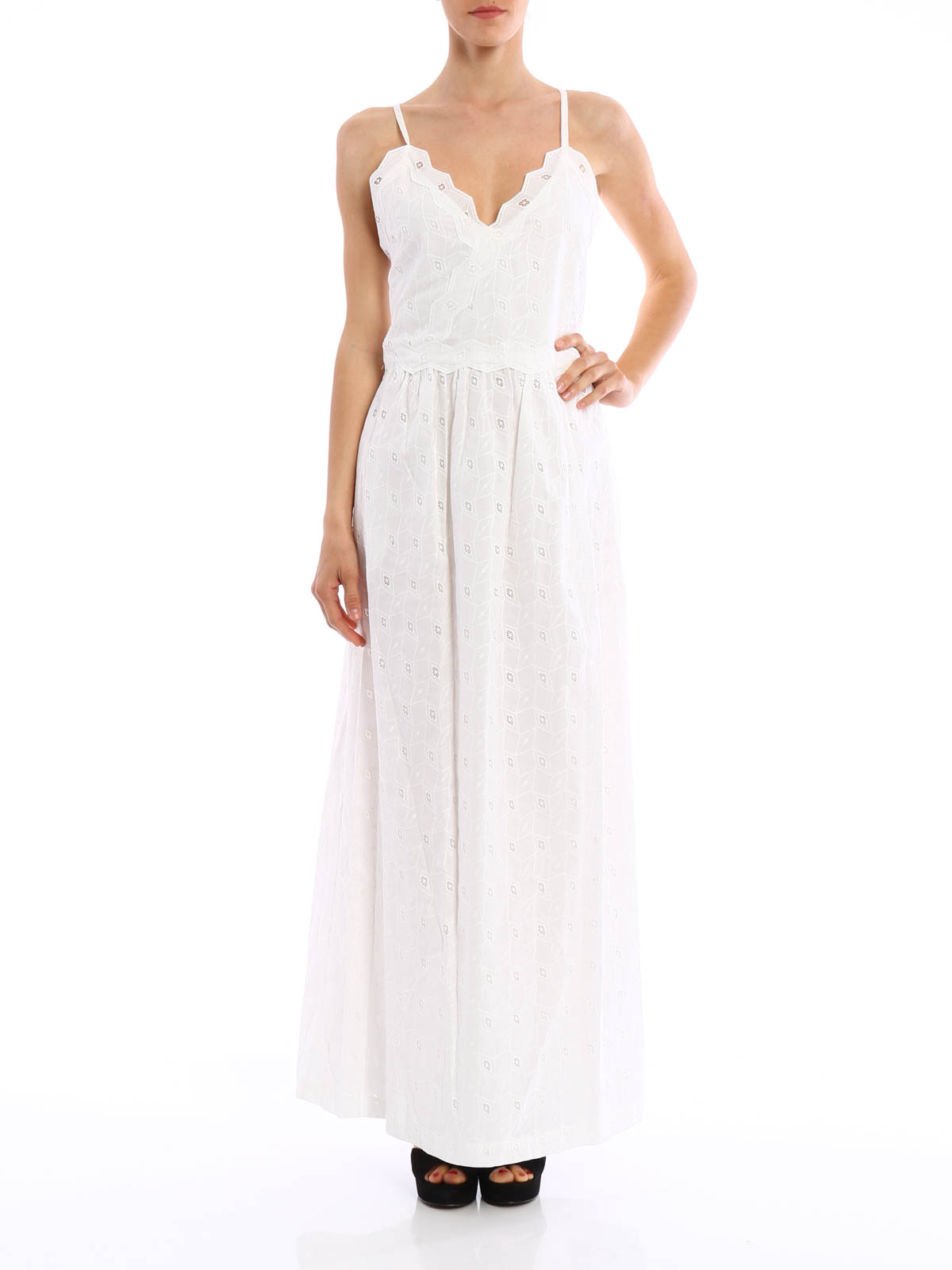 Paul & Shark Napolitana cotton dress - White|NAPOLITANADRESS01