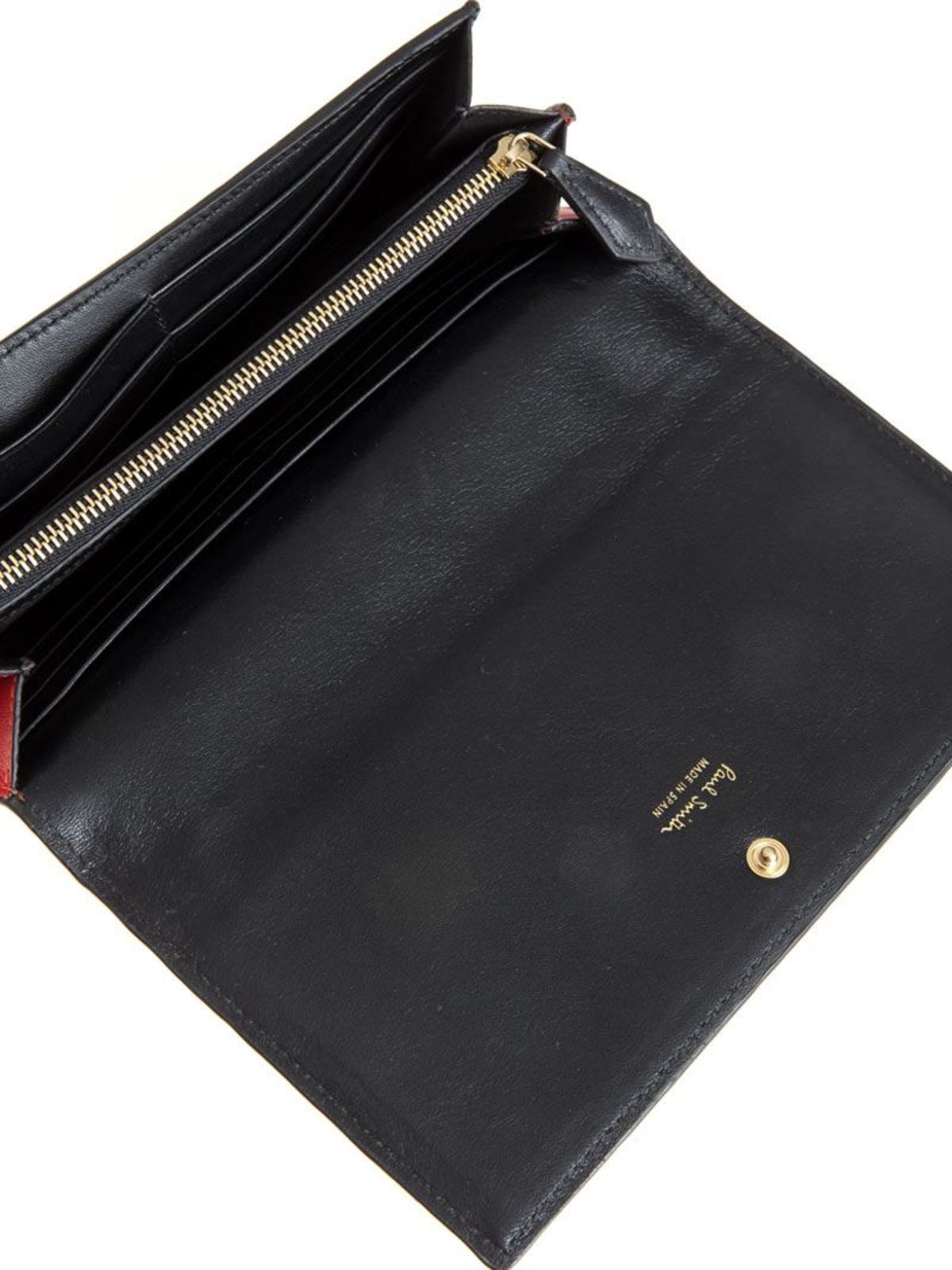 Shop Paul Smith Leather Wallet In Negro
