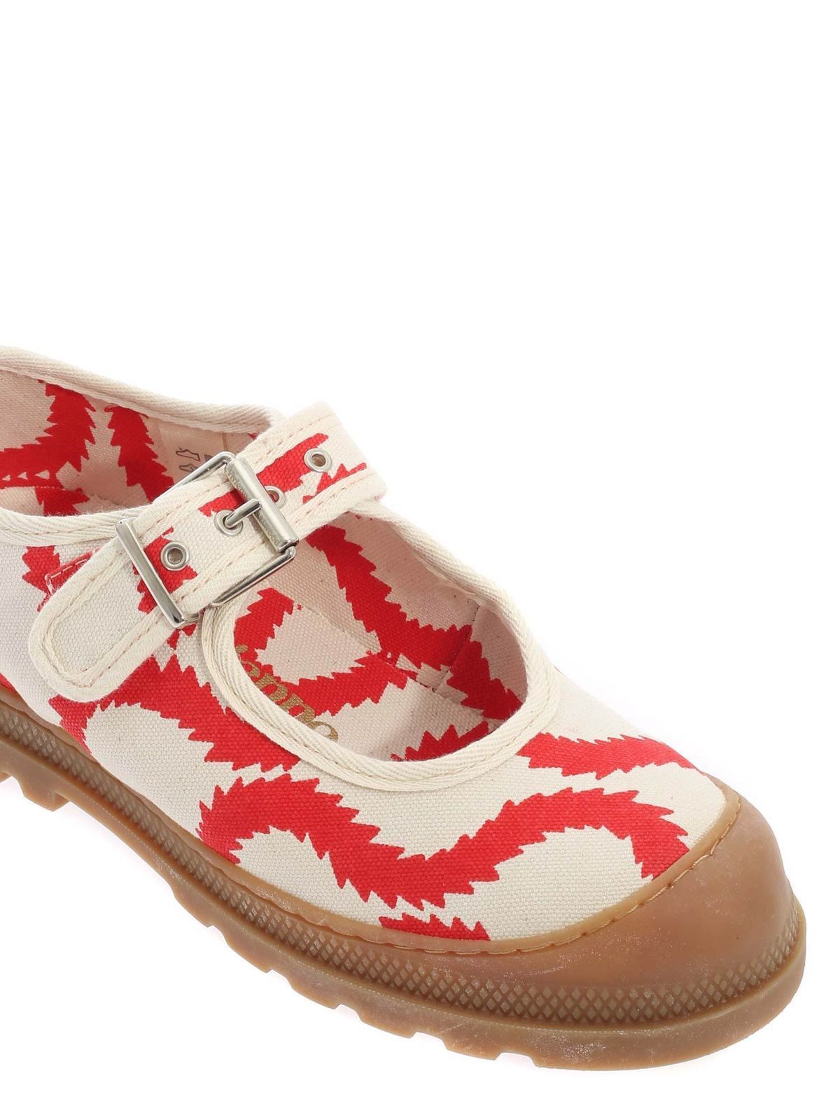 Trainers Vivienne Westwood - Pekin Bar sneakers in red and white