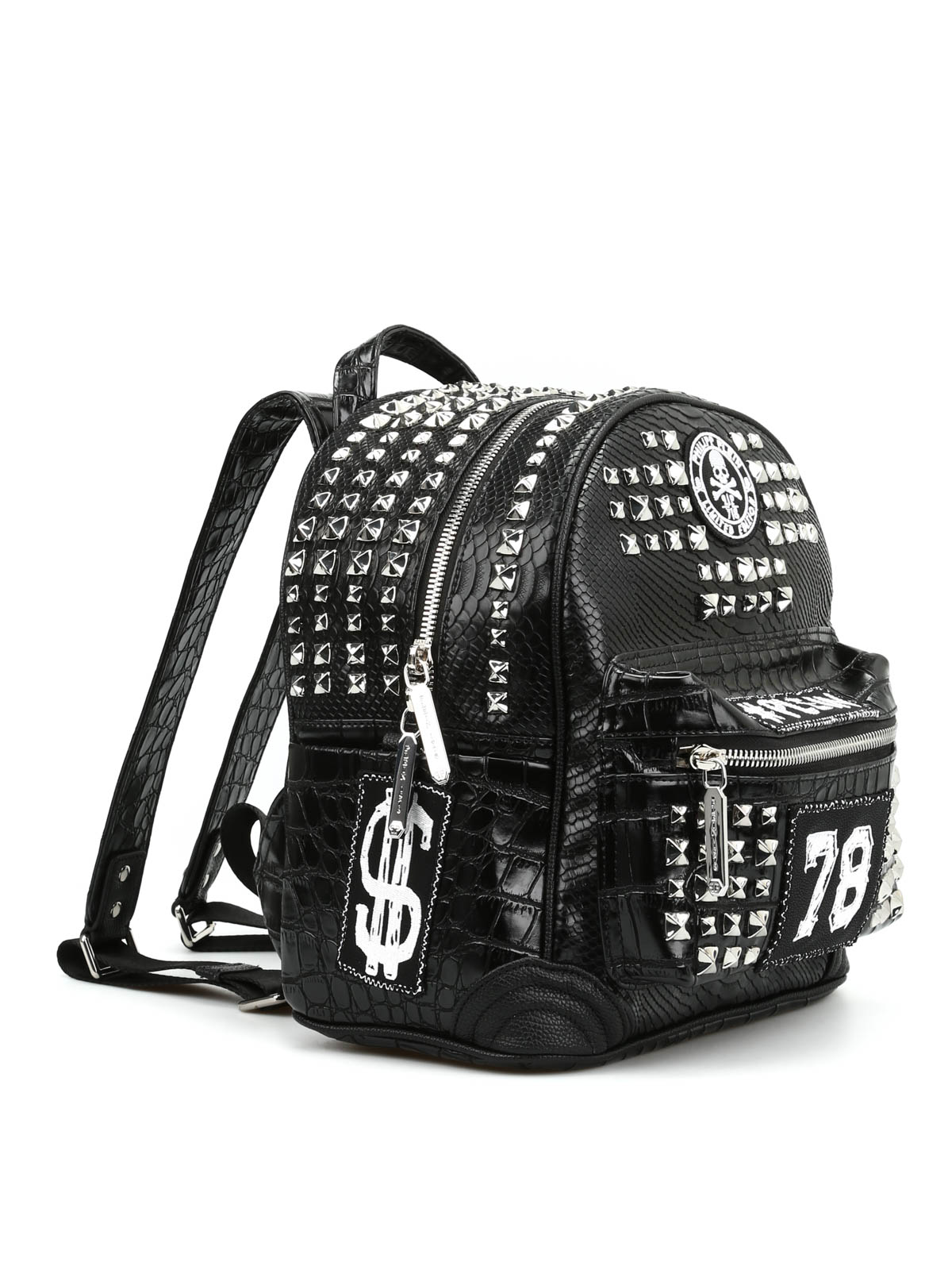 Philipp Plein Hashtag backpack - Black - Men|AM94366202