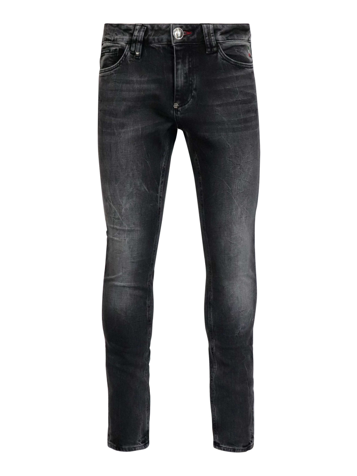 Philipp Plein スキニージーンズ - ダークグレー|F20CMDT2282PDE004N10GO