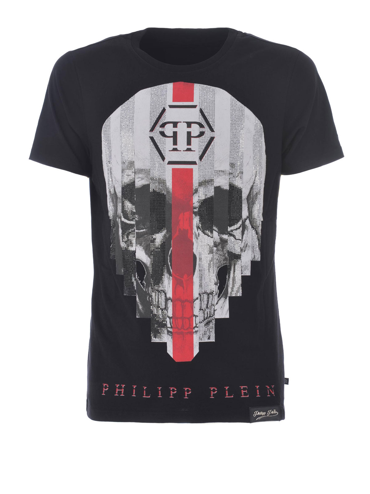 T-shirts Philipp Plein - My Plein embellished T-shirt -