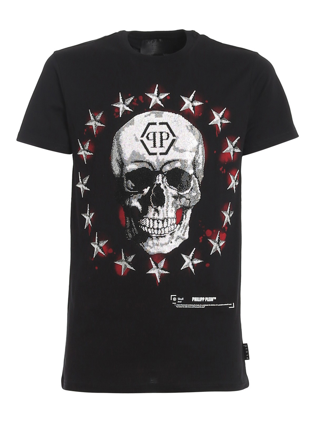 Philipp Plein Tシャツ - Stars And Skull|MTK4570PJY002N02