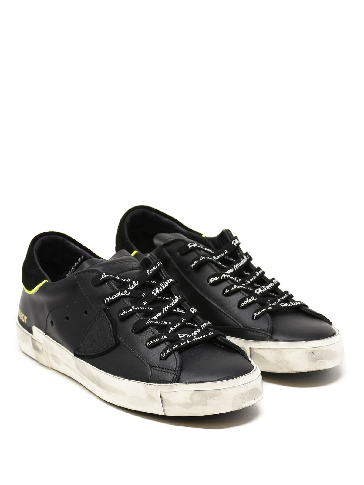 Philippe Model Prsx black sneakers - Black - Women | PRLDV002 Philippe Model Prsx black sneakers - Black - Women | PRLDV002