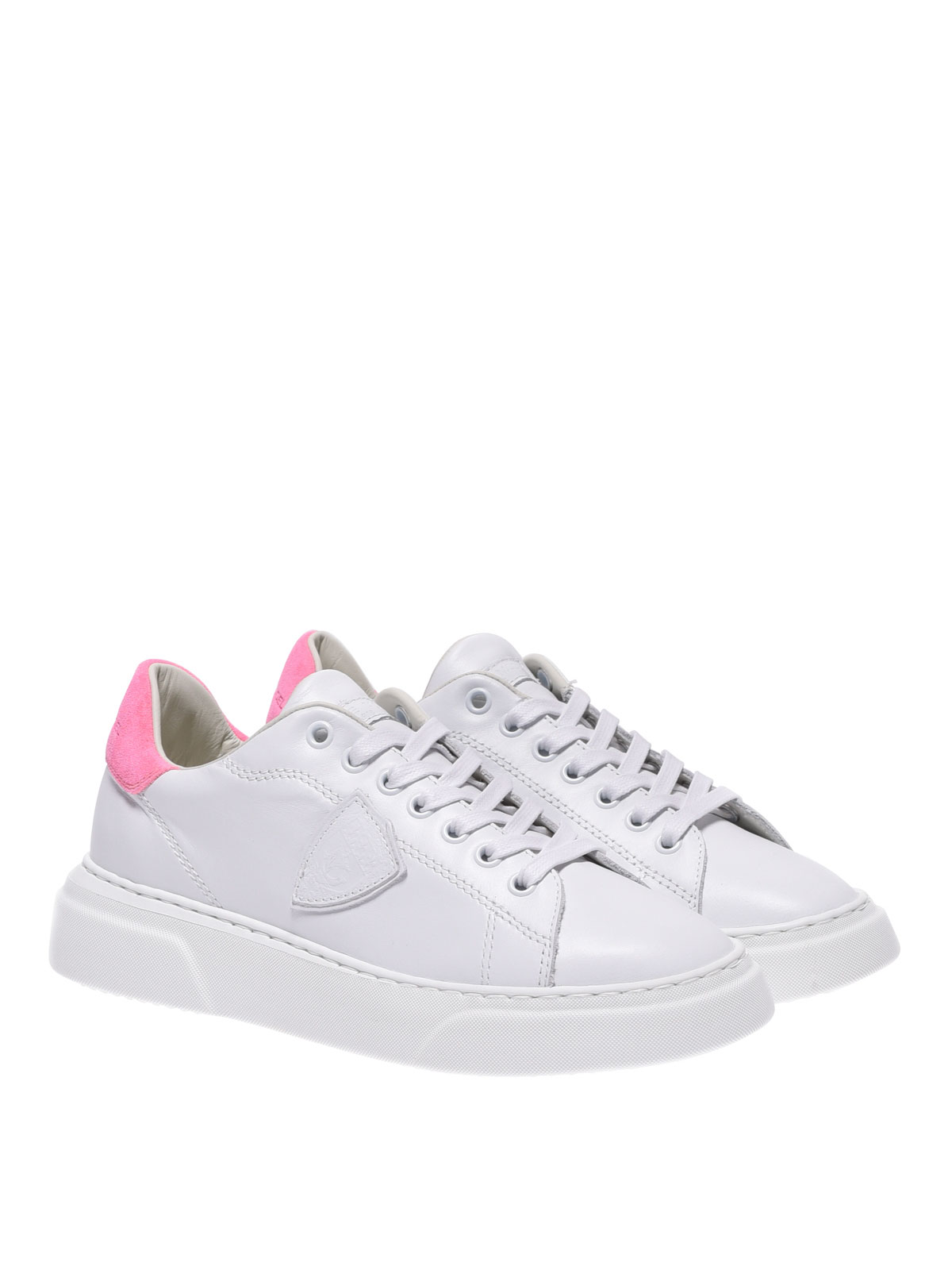 Trainers Philippe Model Temple neon heel tab sneakers BGLDVN01