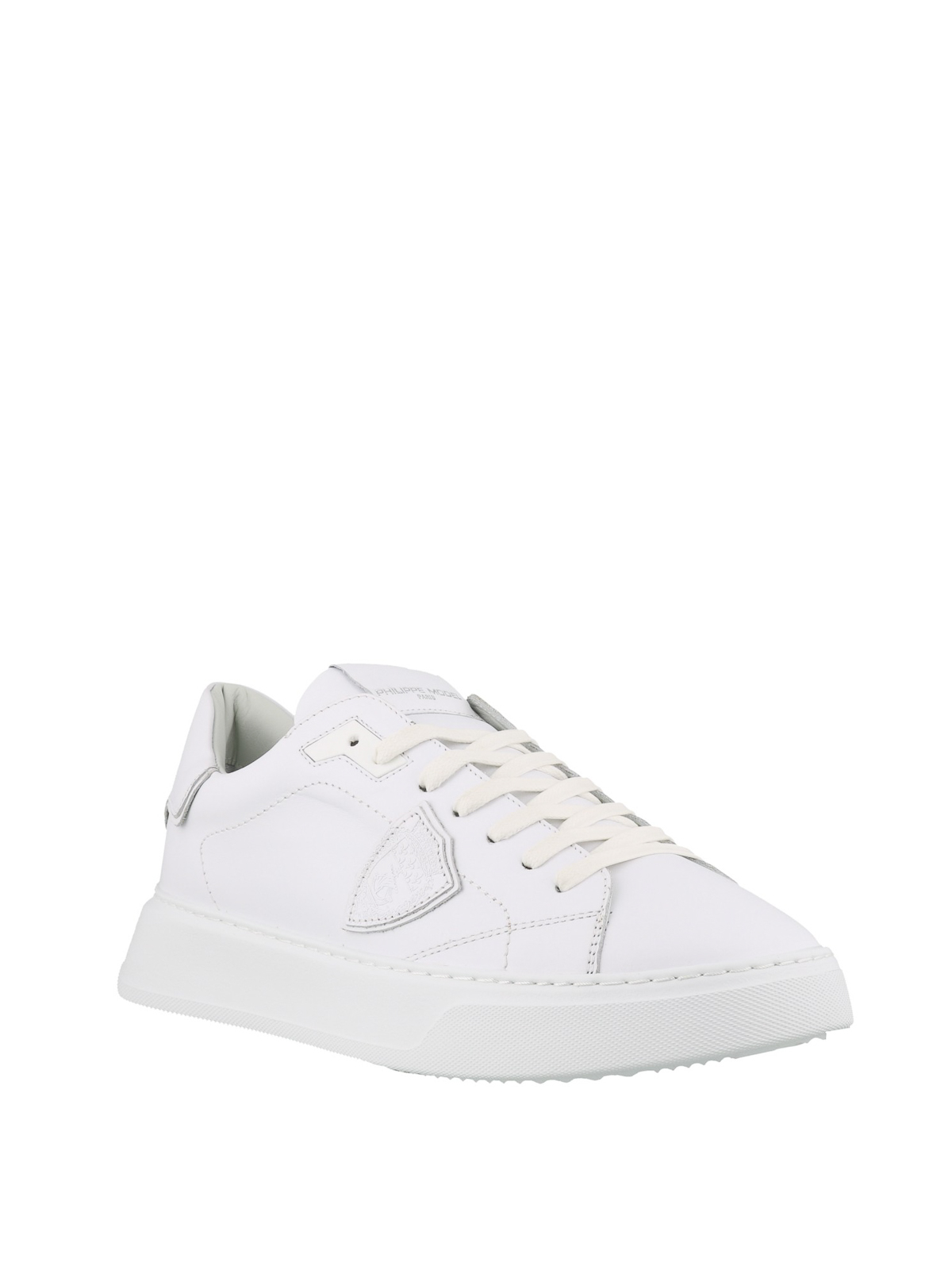 Shop Philippe Model Temple Sneakers In Blanco