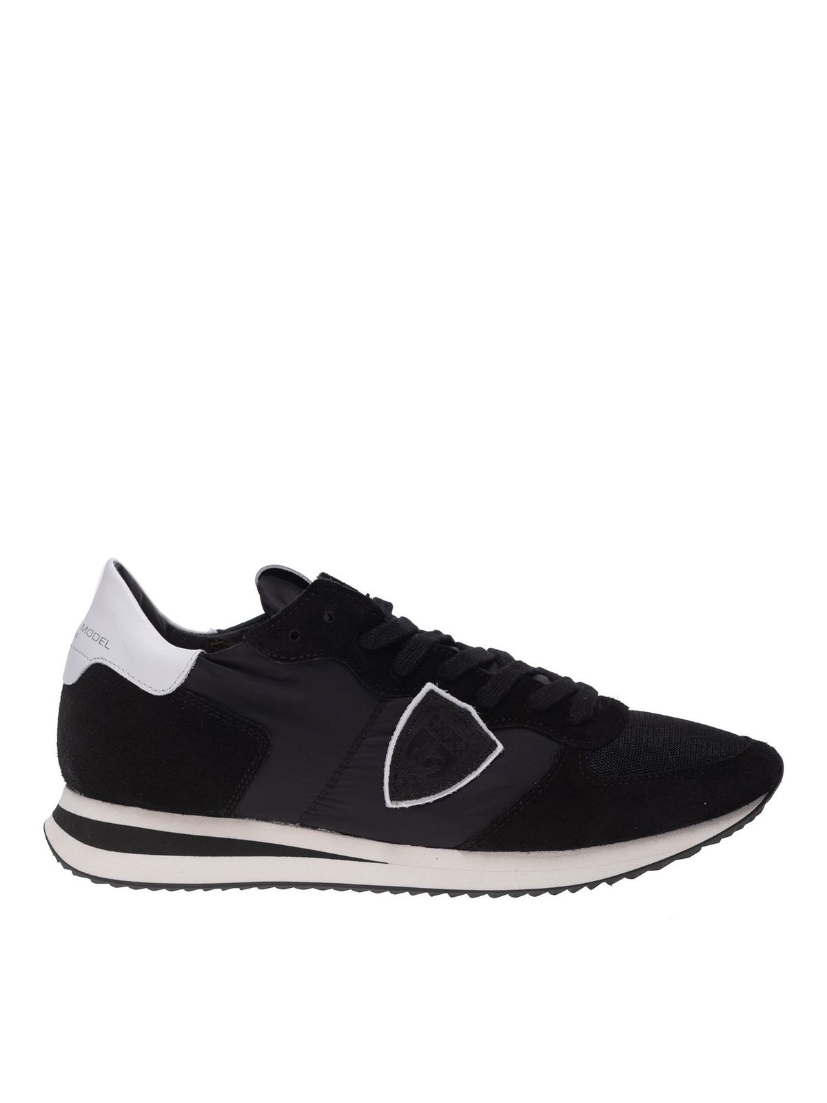 Shop Philippe Model Trpx Sneakers In Black
