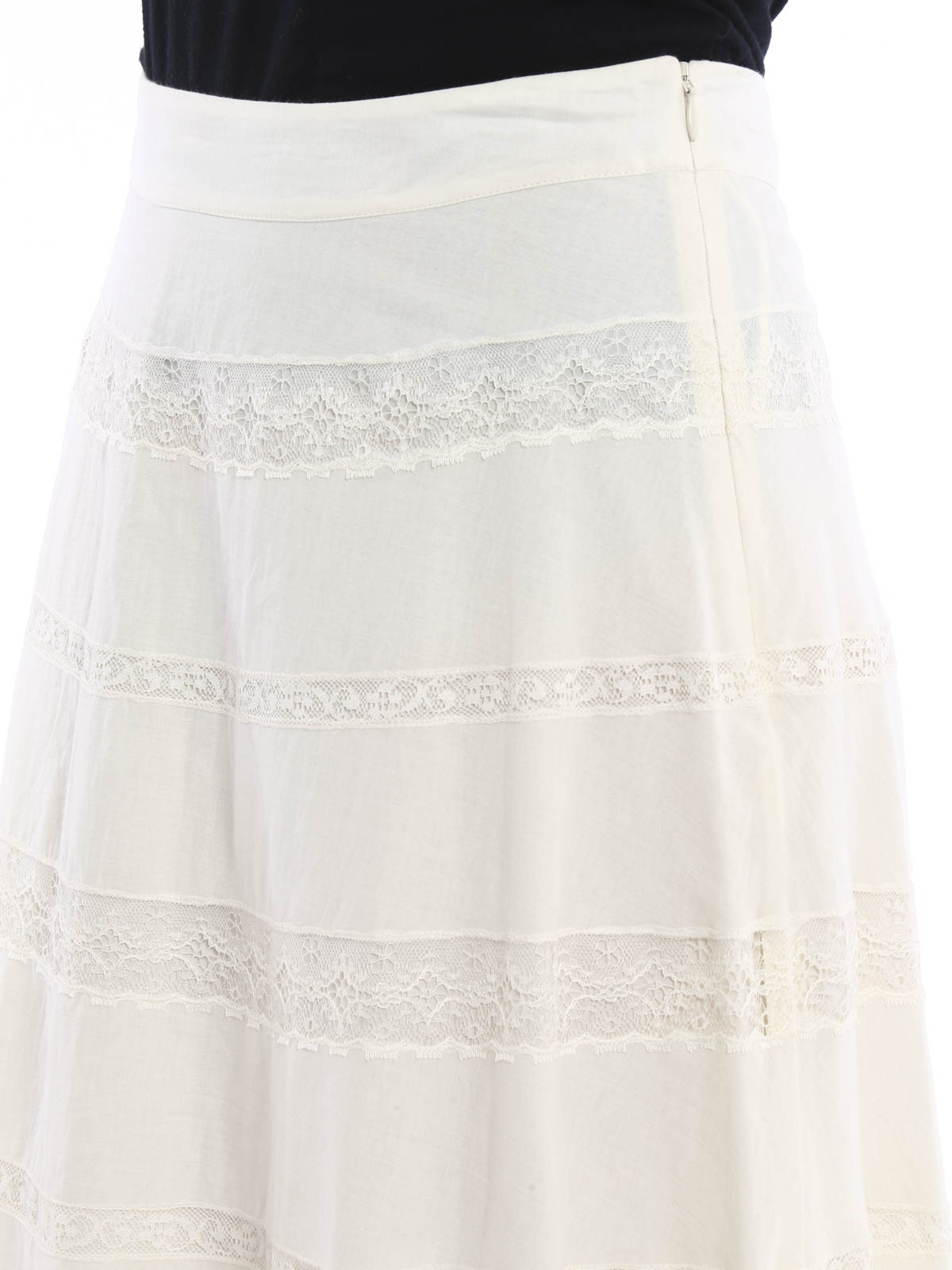 スカート PHILOSOPHY DI LORENZO SERAFINI Woman Skirt Beige 01180755 Skirts for Women Made in Italy | Philosophy by Lorenzo Serafini