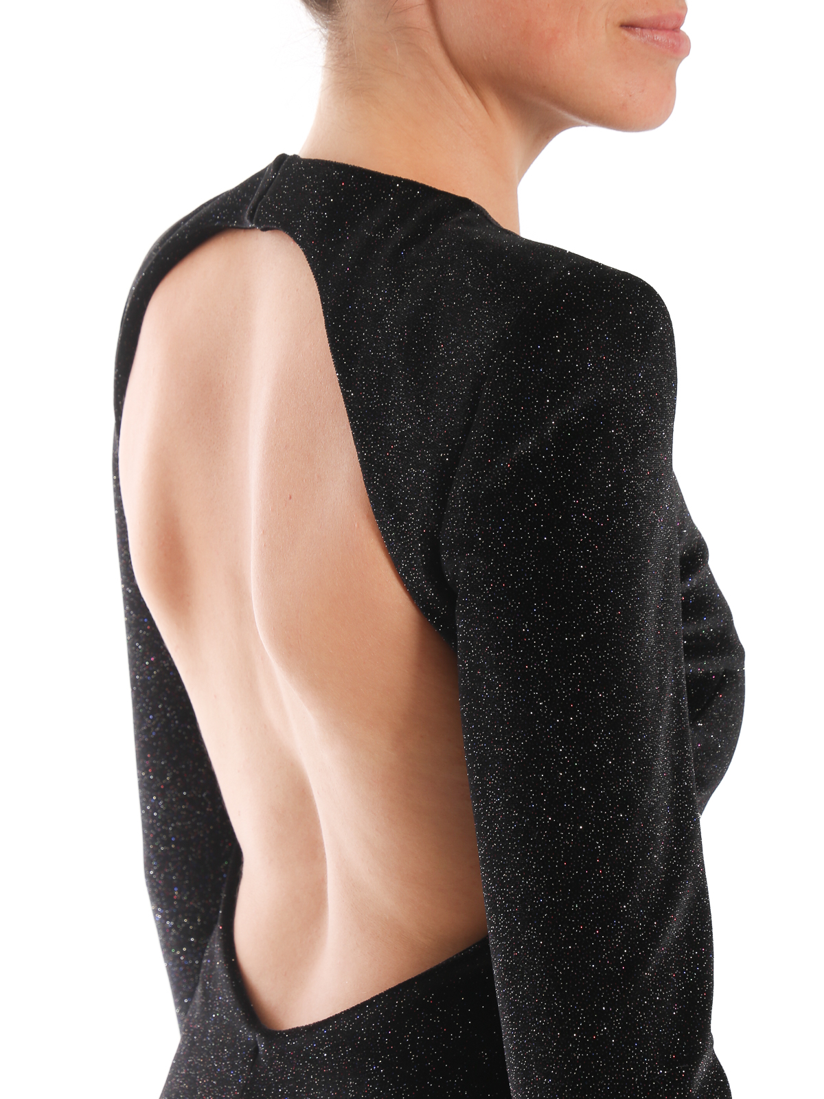 Philosophy di Lorenzo Serafini Shiny backless dress|04095725A1555