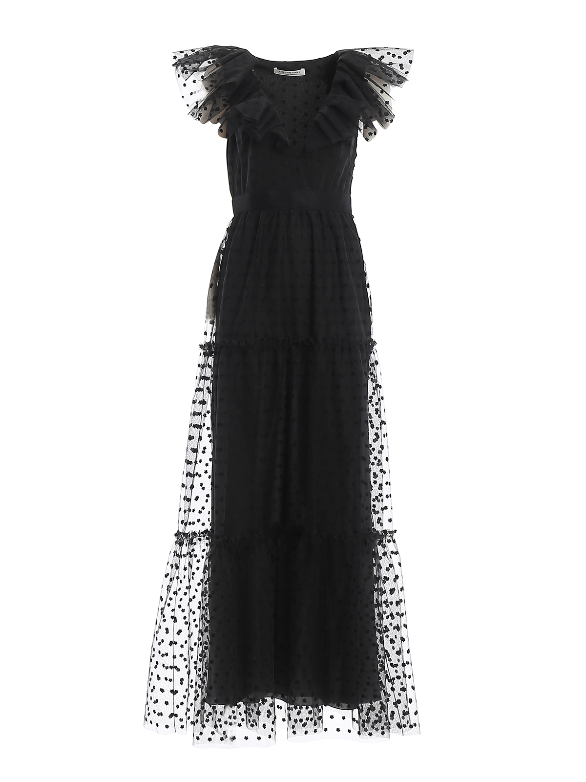 philosophy embroidered dress Handmade Flower Embroidered Dress