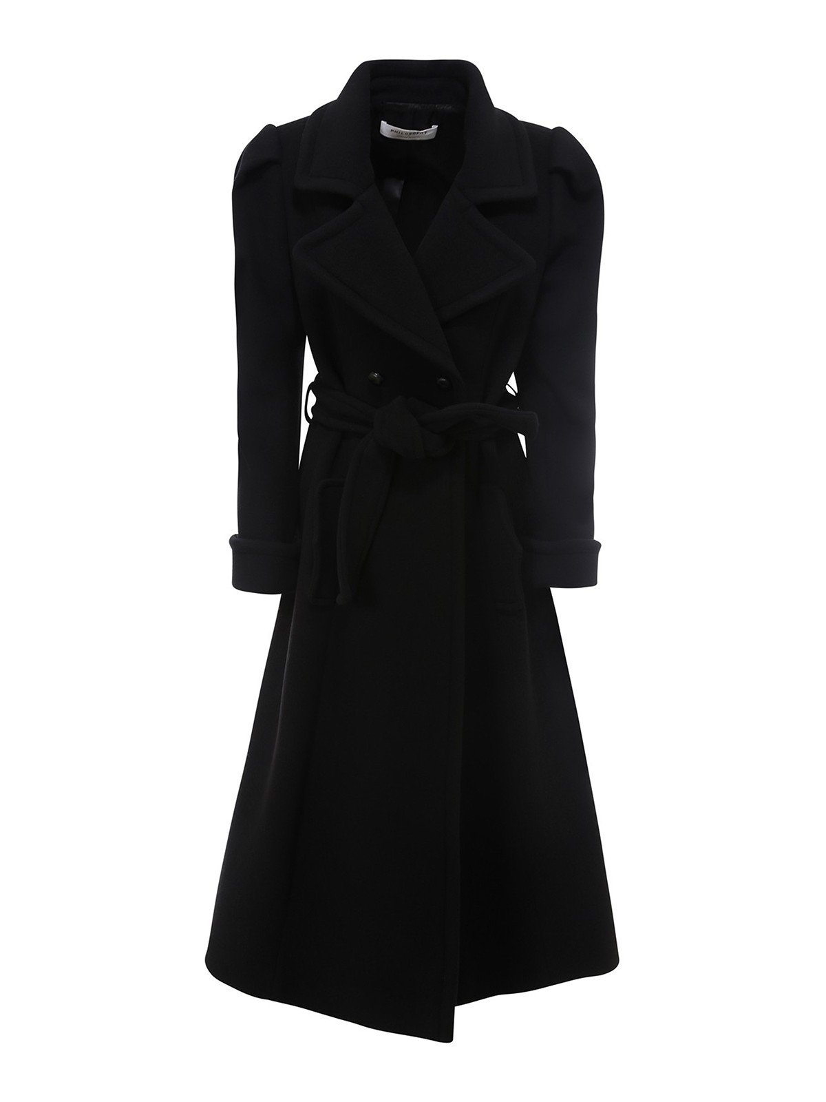 Philosophy di Lorenzo Serafini ロングコート - 黒|060657380555 Philosophy di Lorenzo Serafini ロングコート - 黒|060657380555