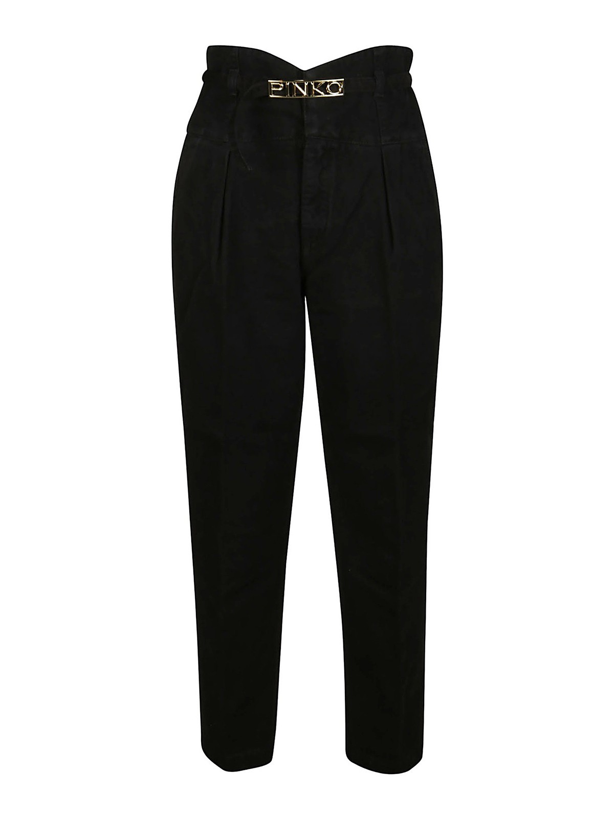 Pinko Ariel 5 trousers - Black - Women | 1J10J9Y6FHZ99