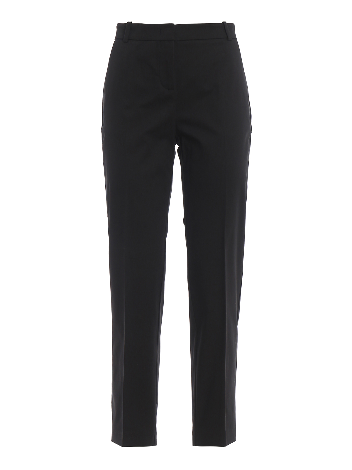 Buy Trendy Black Cotton Blend Trousers Women Girl Online In India At  Discounted Prices