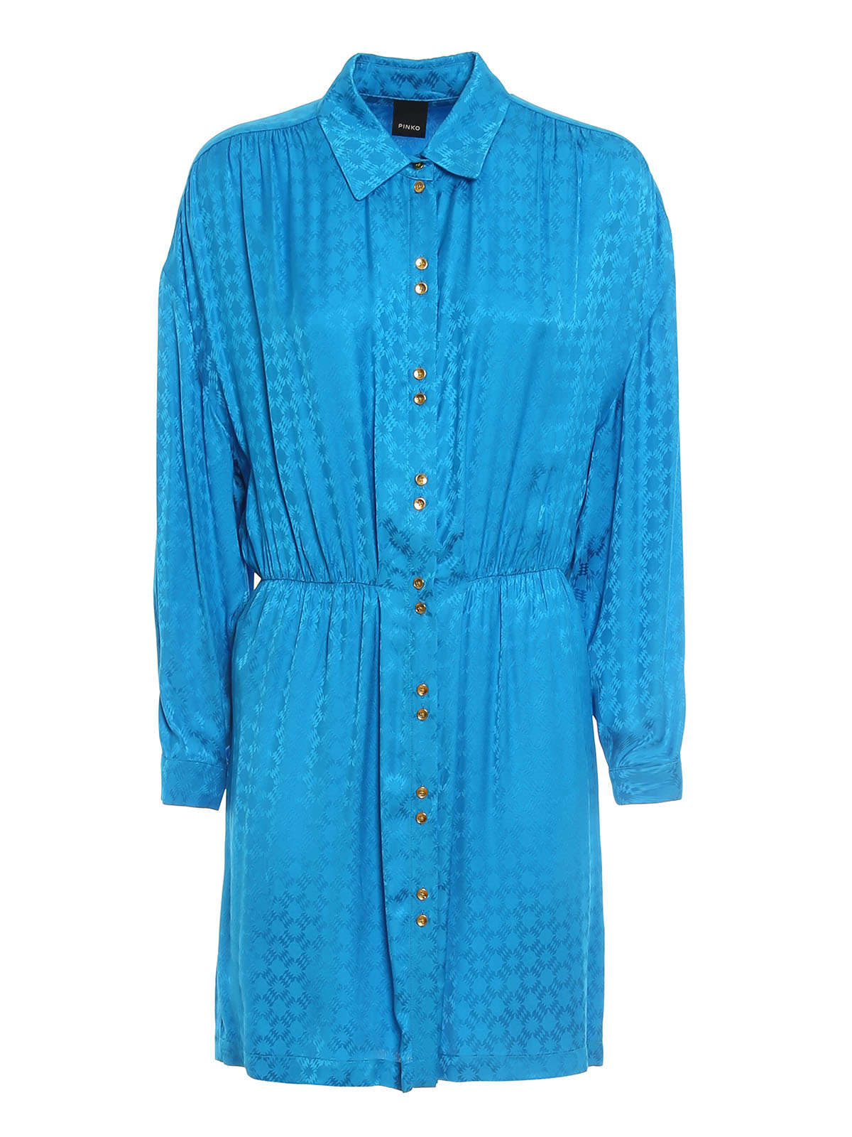 Pinko Degno Shirt-dress In Blue