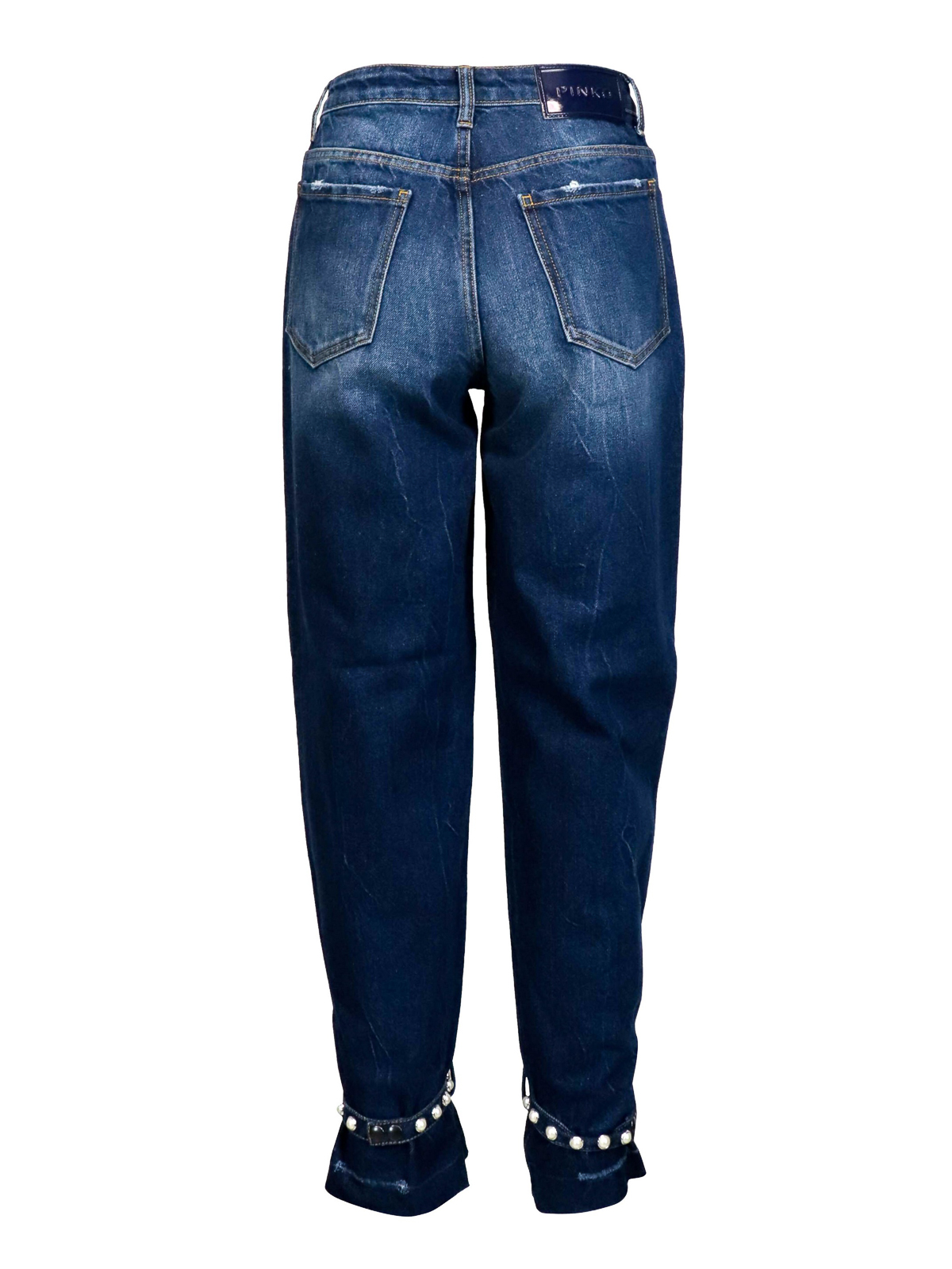 Pinko Bobby 1 mom-fit jeans - Medium Wash - Women