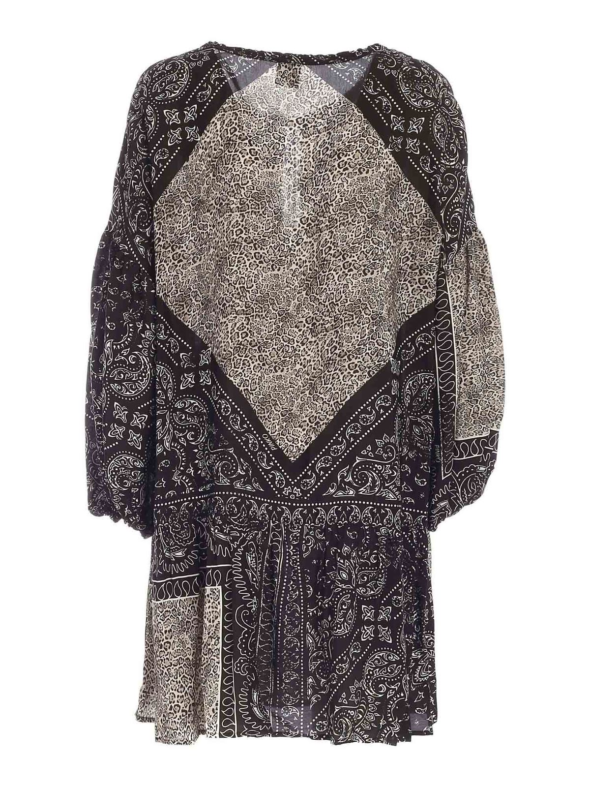 Robe Pinko Taille 2 - Style Années 90, Imprimé Floral, Sans Manches - Pour Soirée Ou Cocktail, état Très Bon
