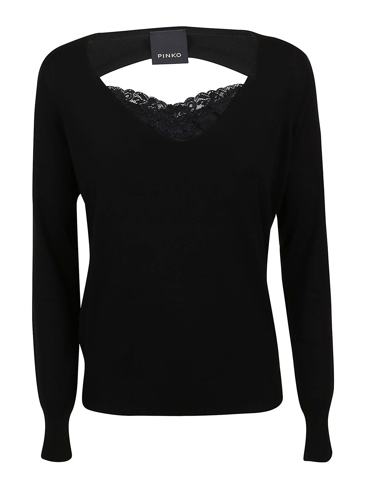 Pinko Burkina Faso sweater Black Women 1G1575Y6D2Z99