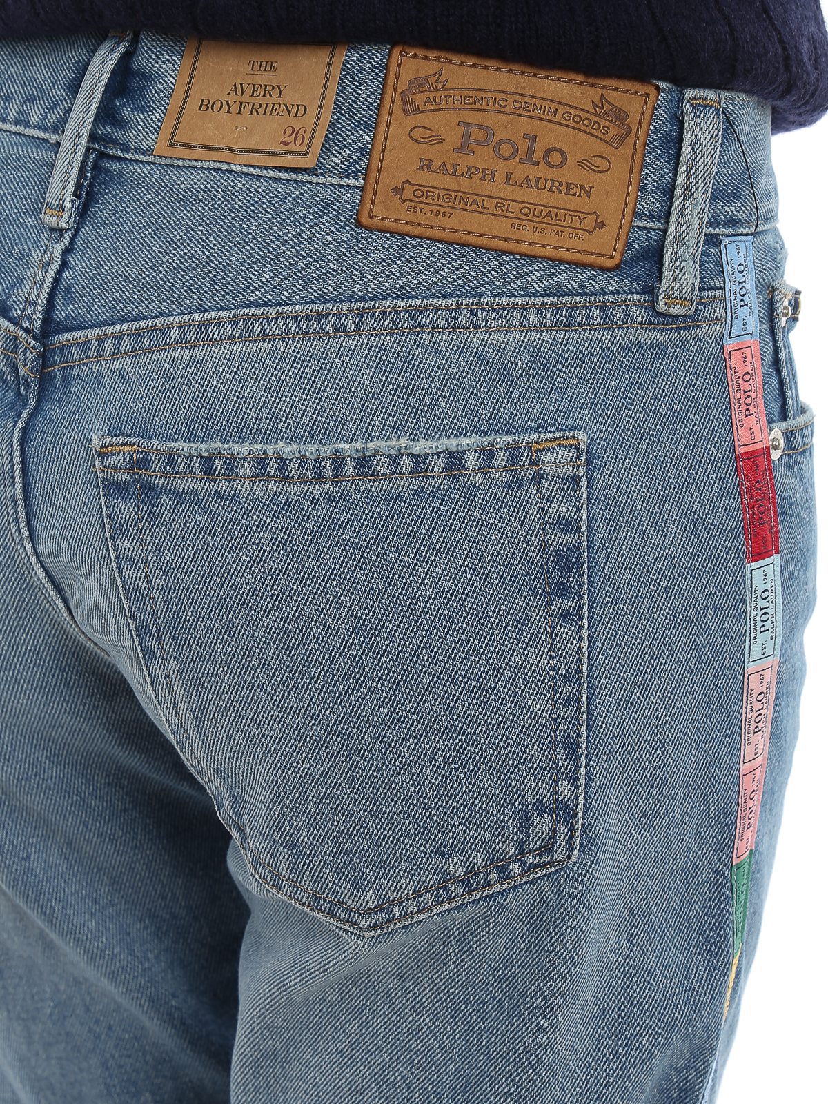 Straight leg jeans Polo Ralph Lauren - Avery boyfriend jeans 211763821001