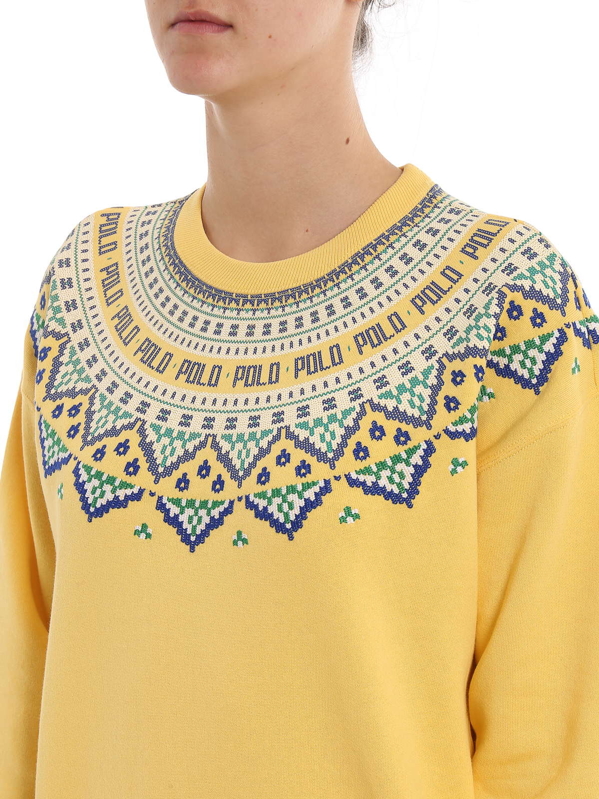 Sweatshirts & Sweaters Polo Ralph Lauren - Embroidered cotton fleece sweater  - 211752646001