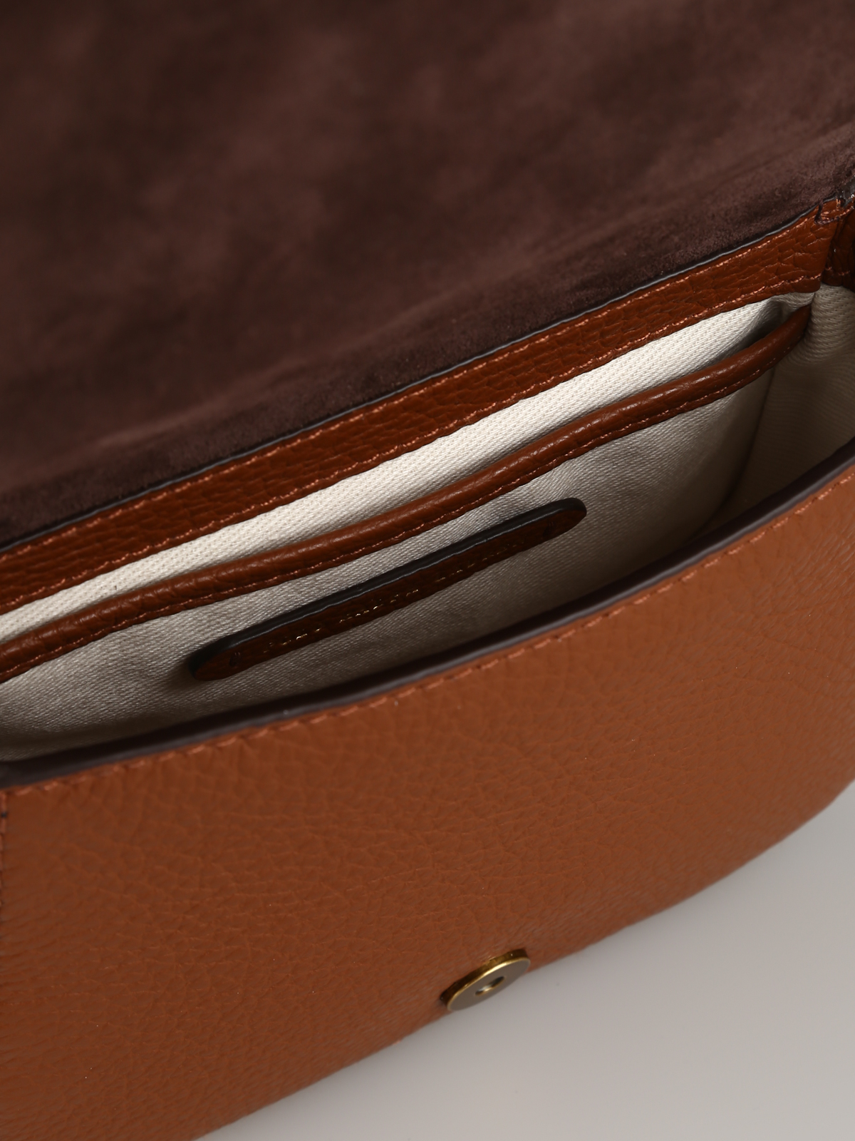 Shoulder bags Polo Ralph Lauren - Lennox Mini brown leather shoulder bag -  428722528002