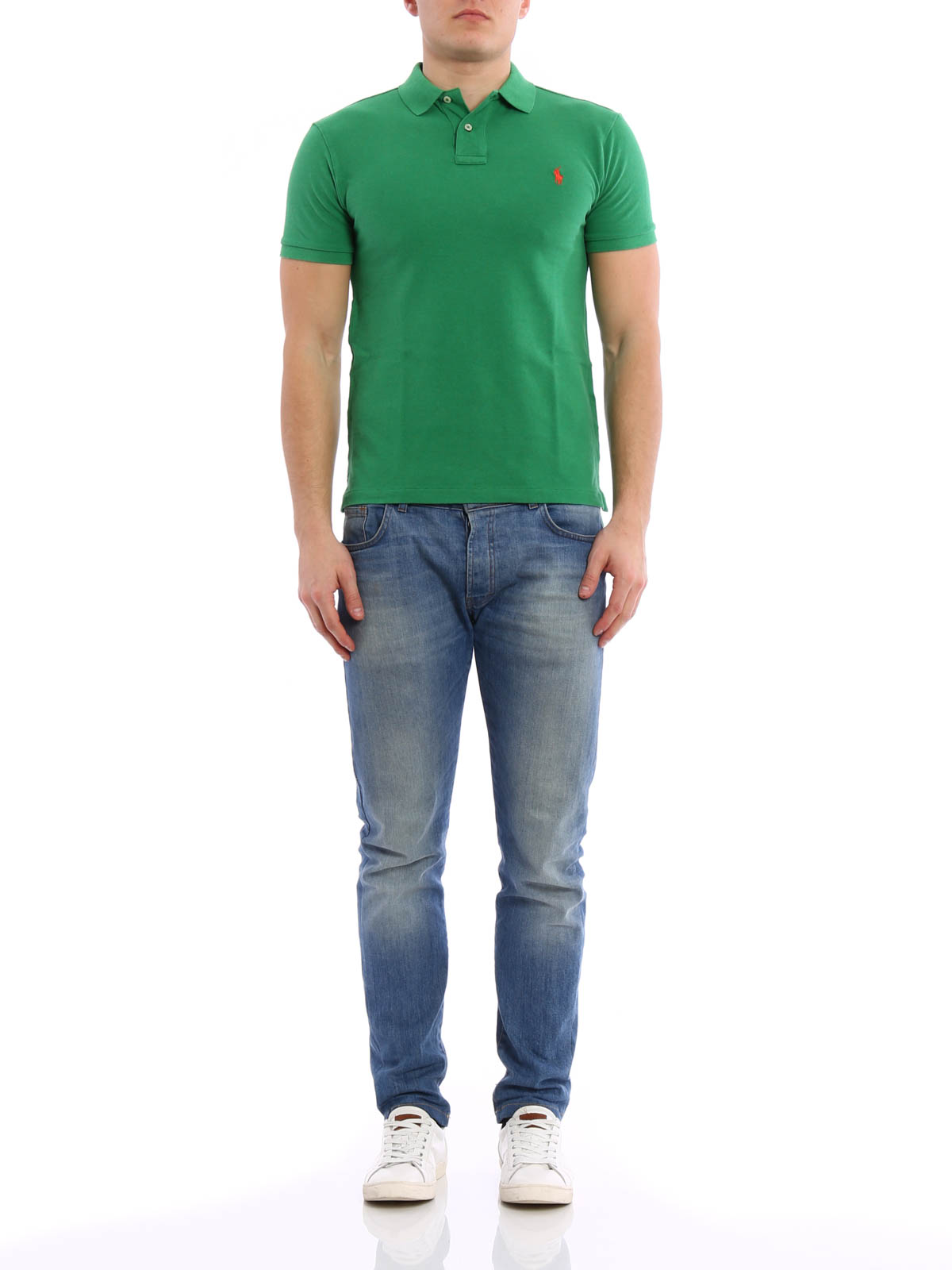 RLX Ralph Lauren プロフィット ポロシャツ オリーブグリーン RALPH LAUREN｜(RLX)テーラード フィット ジャージー ポロシャツ