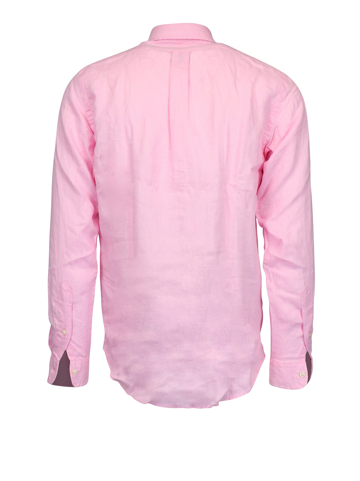 Shirts Polo Ralph Lauren - Pink linen shirt - 710794141006