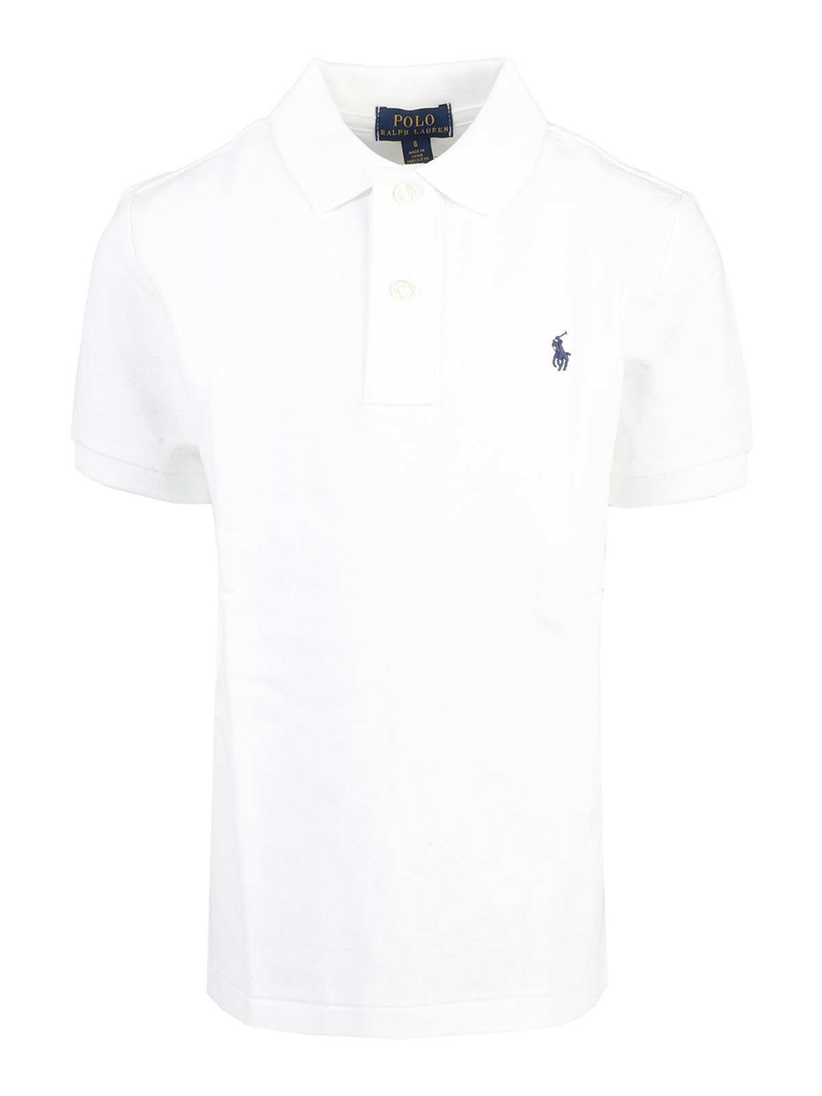 Polo Ralph Lauren Kids' Cotton Polo Shirt In White