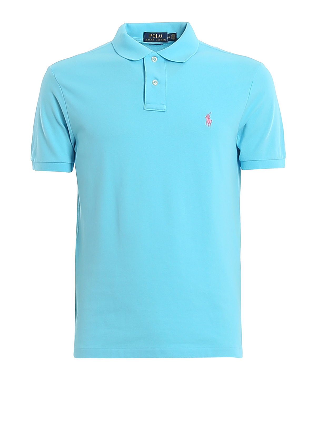 Polo Ralph Lauren Light Blue Slim Polo Shirt