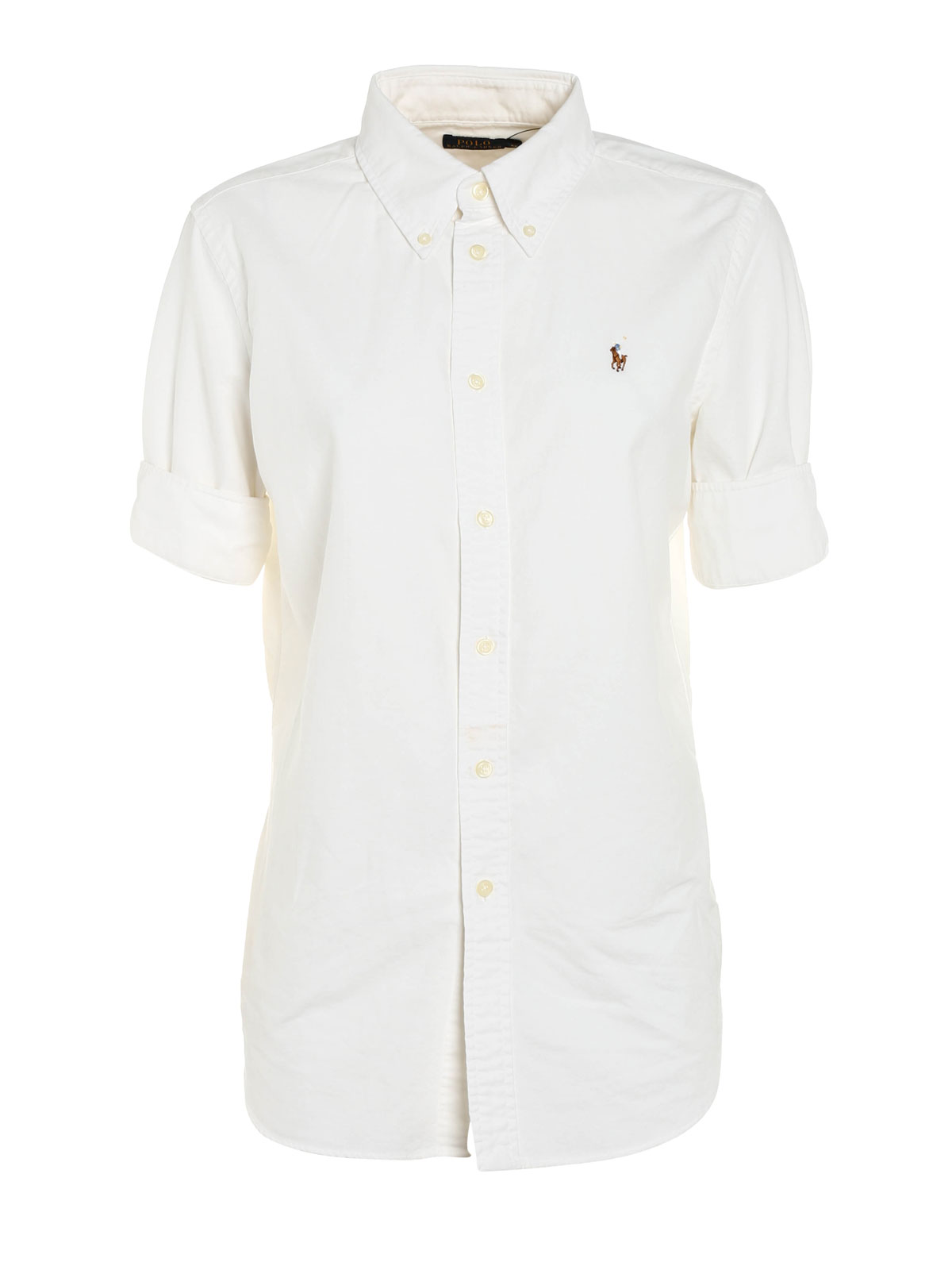 Camisas Ralph Lauren - Camisa Blanca Para Mujer - V33IOJEYC9203B11D1
