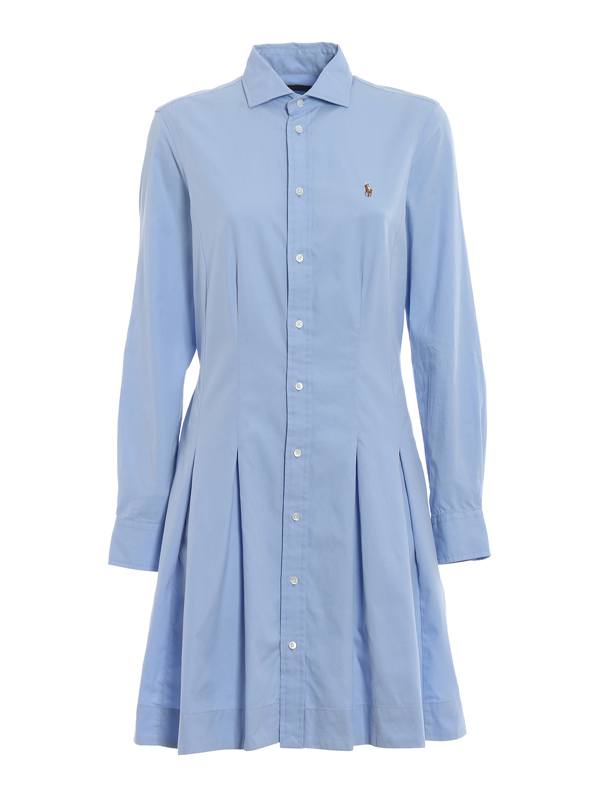 Infinity lavender Mobilize Short dresses Polo Ralph Lauren - Oxford cotton shirt dress - 211702710002