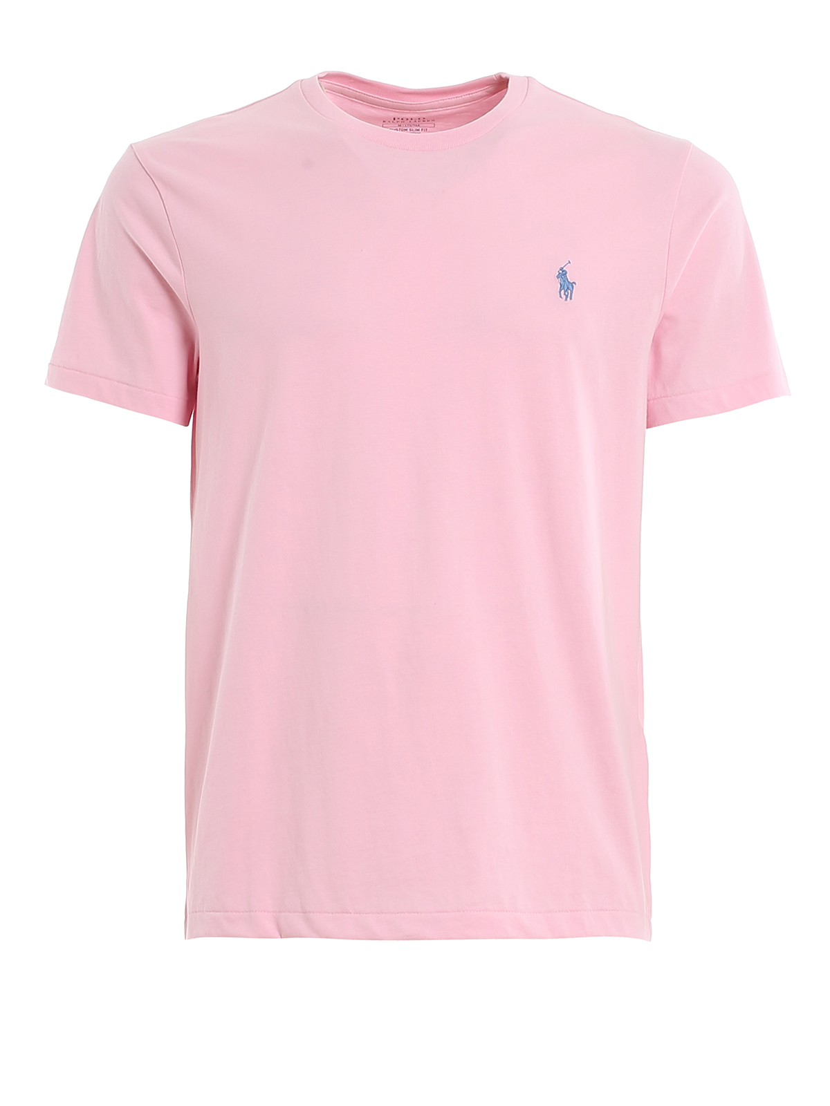 Oceanía Tóxico Susurro T-shirts Polo Ralph Lauren - Pink logo embroidery T-shirt - 710671438145