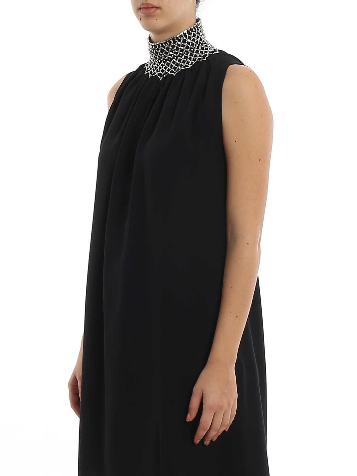 ワンピース PRADA DRESS (33582RSOOO13X6 F0009) Prada, Black sleeveless dress - Unique Designer Pieces