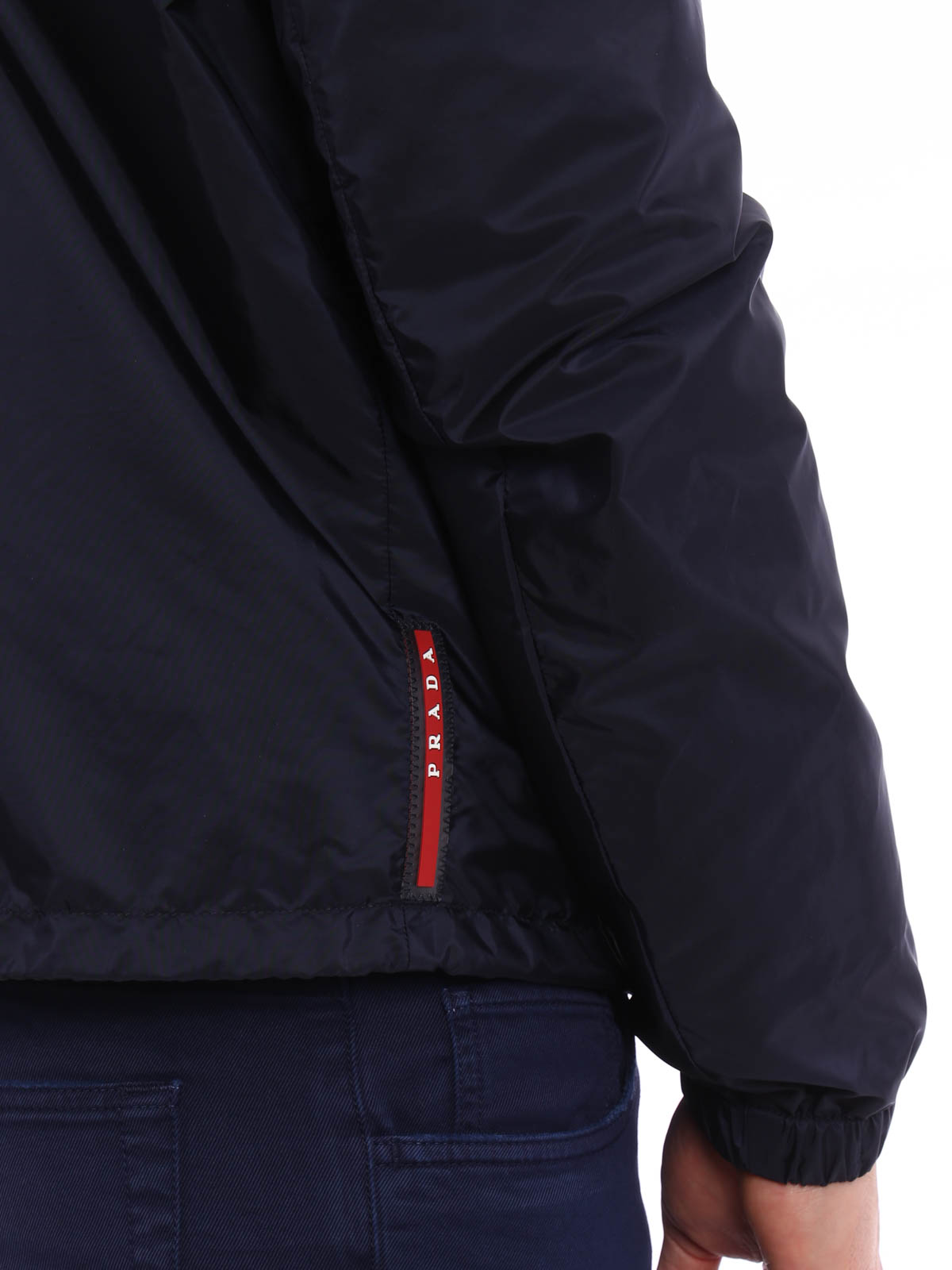 Prada Linea Rossa Waterproof jacket - Dark Blue