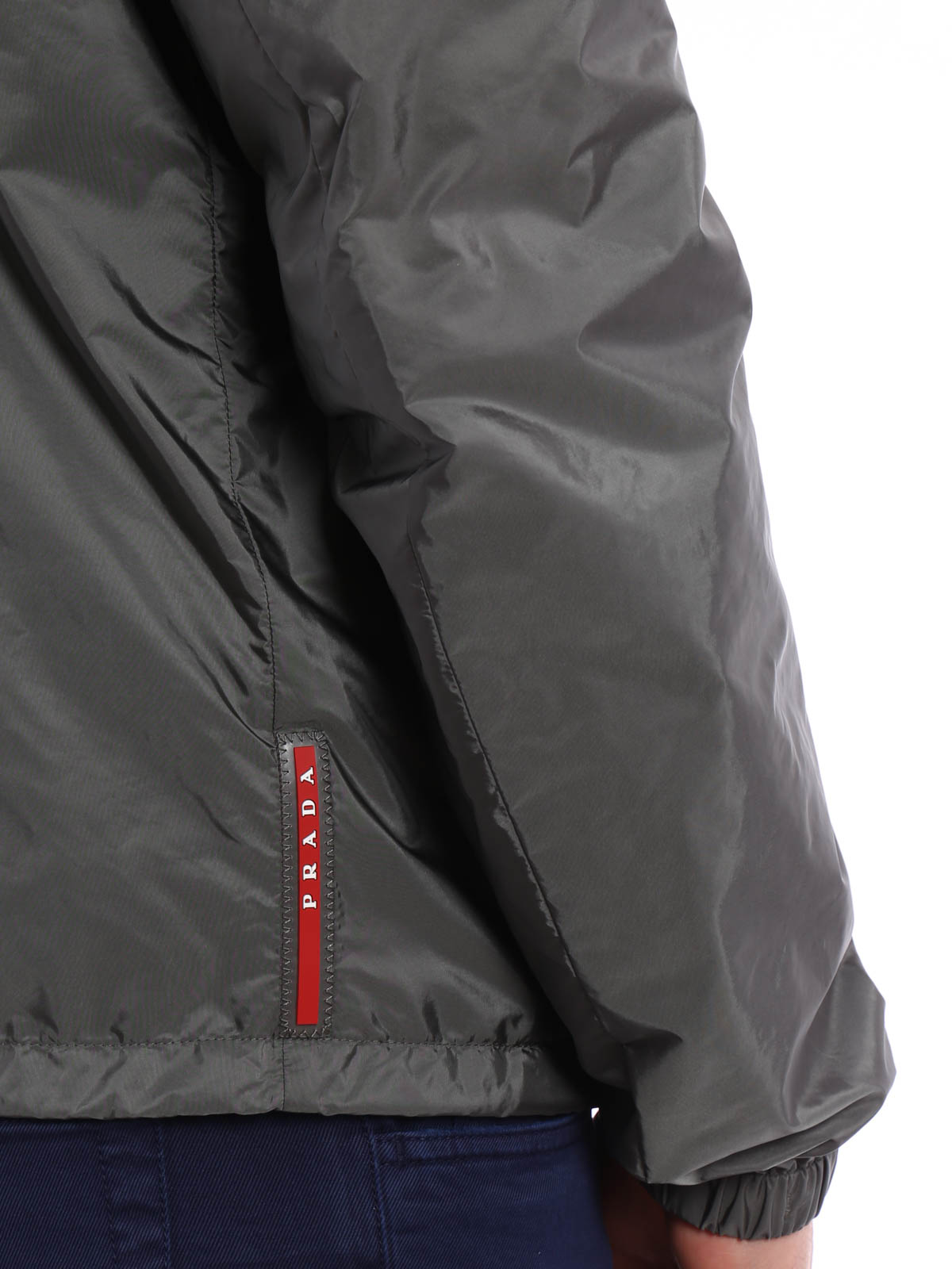 【送料&関税込】Ferragamo Waterproof Jacket Prada Linea Rossa Waterproof jacket - Dark Grey