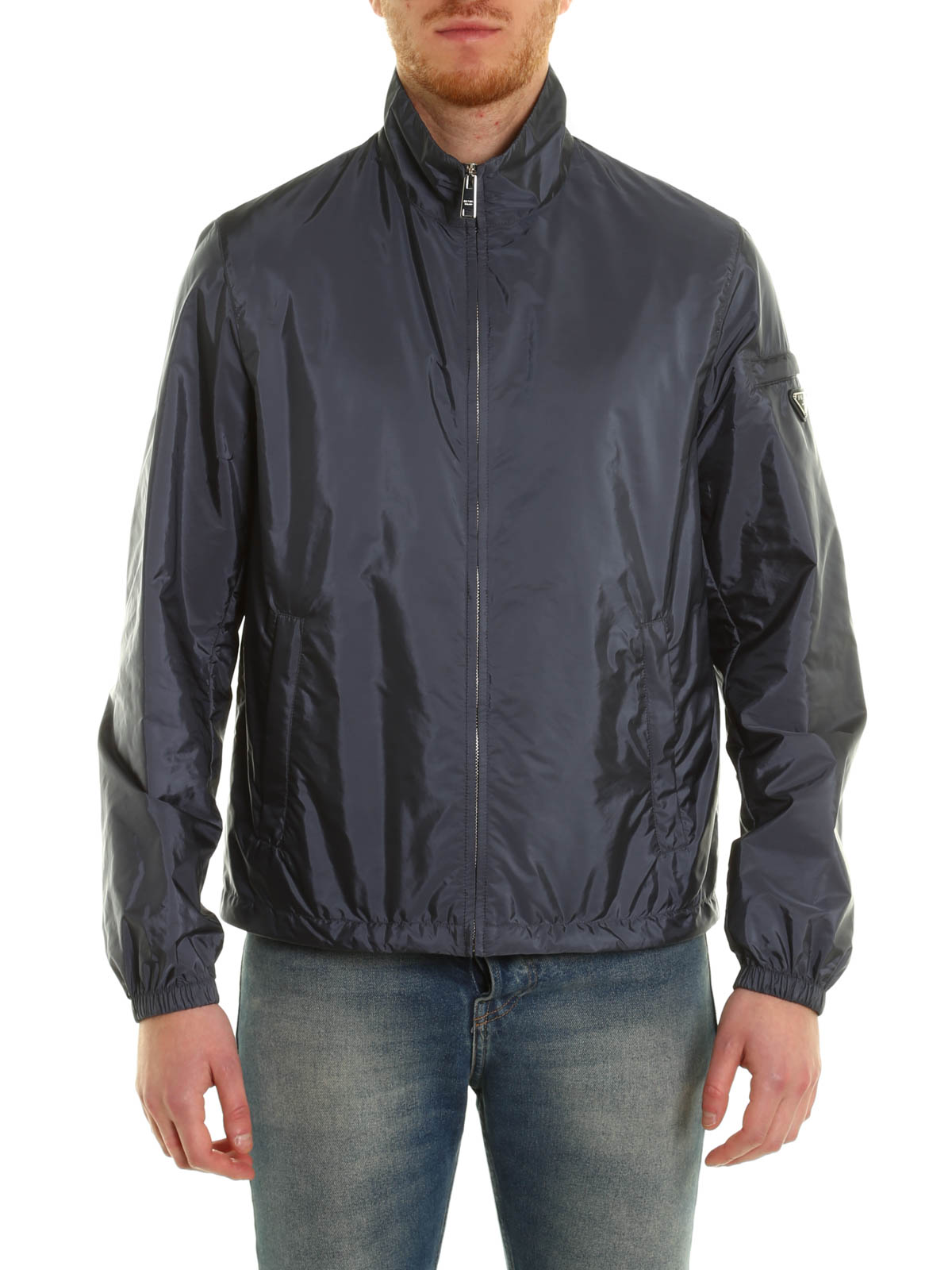 Casual jackets Prada - Windproof nylon jacket - SGI278Q04R60