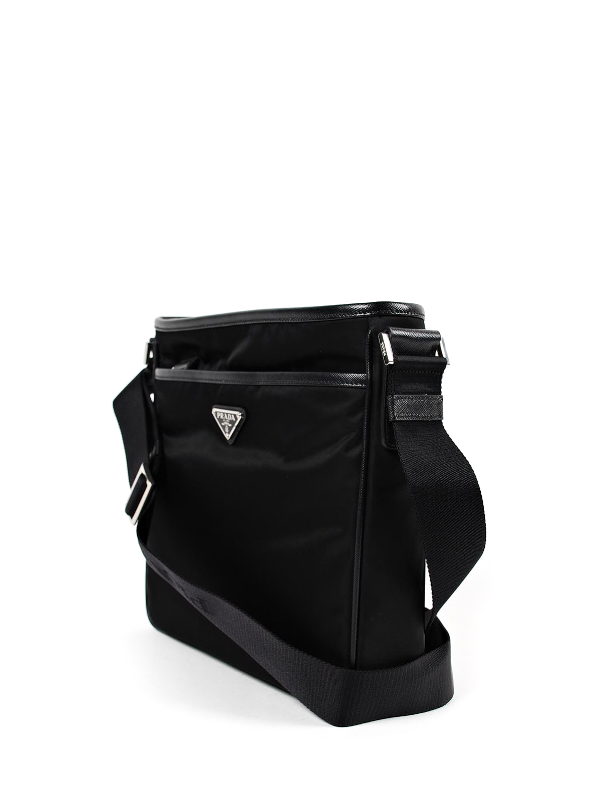 Shoulder bags Prada - Saffiano and nylon messenger bag - 2VH797064002