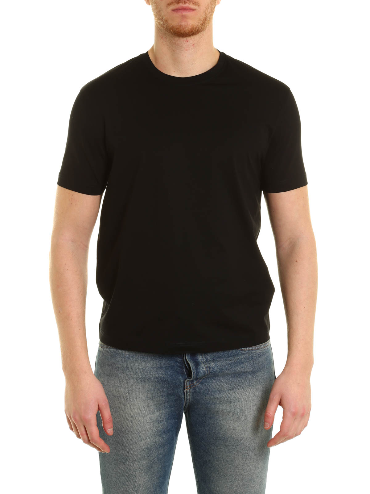 Prada Men's Plain Cotton T-Shirt