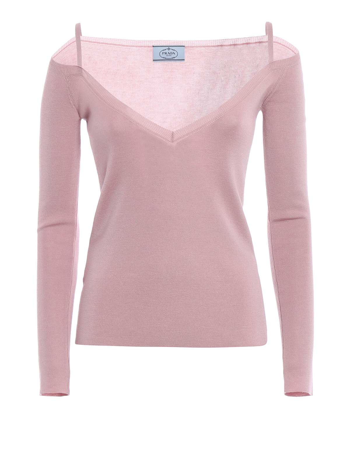 Prada 2010SS Elastic V-Neck Pull Over