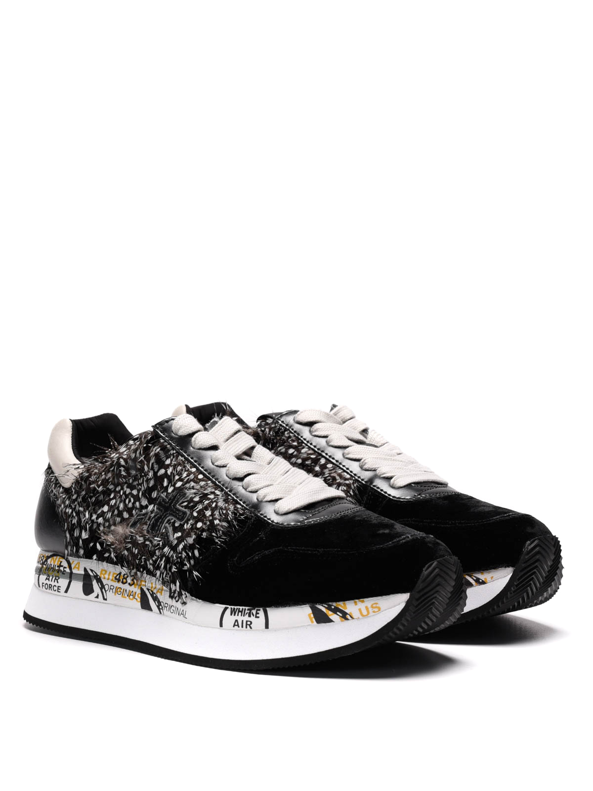 Trainers Premiata - feather velvet sneakers - HOLLY1767