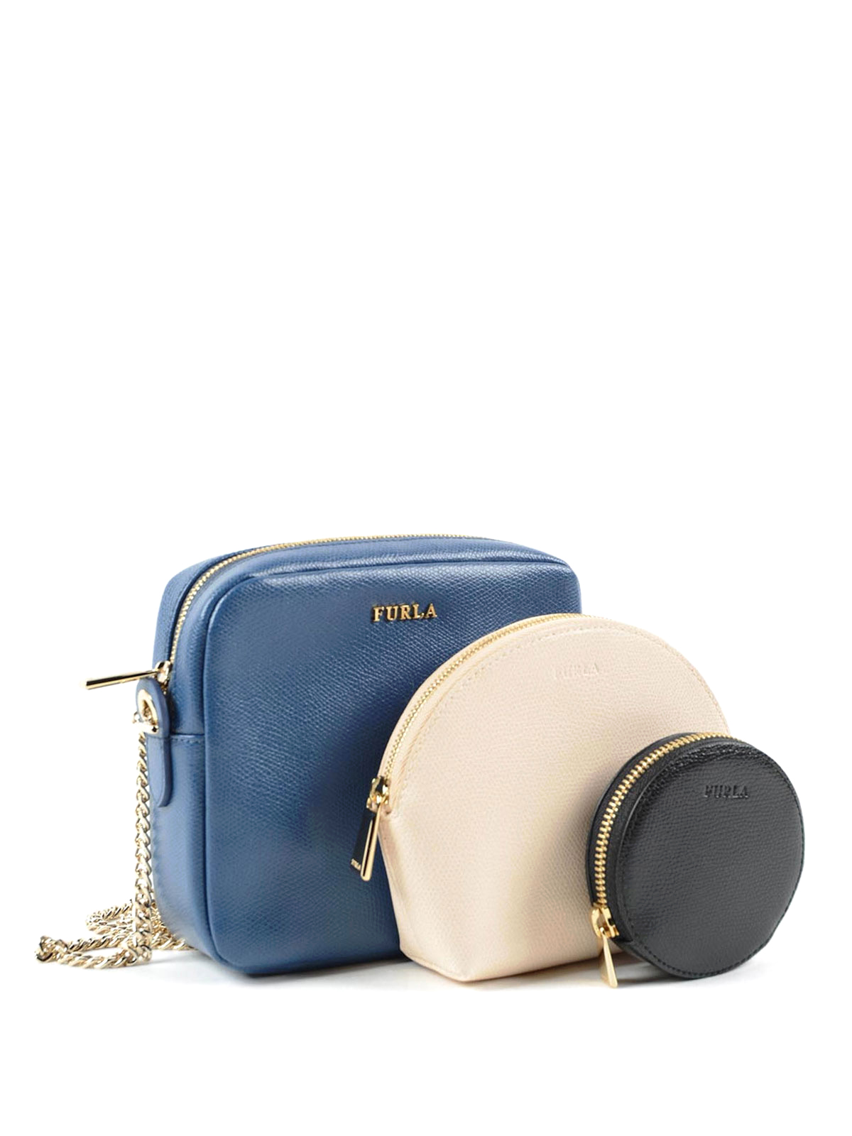 Furla Umhangetasche Primavera Blau 837839BLUCOB CONCH ONYX