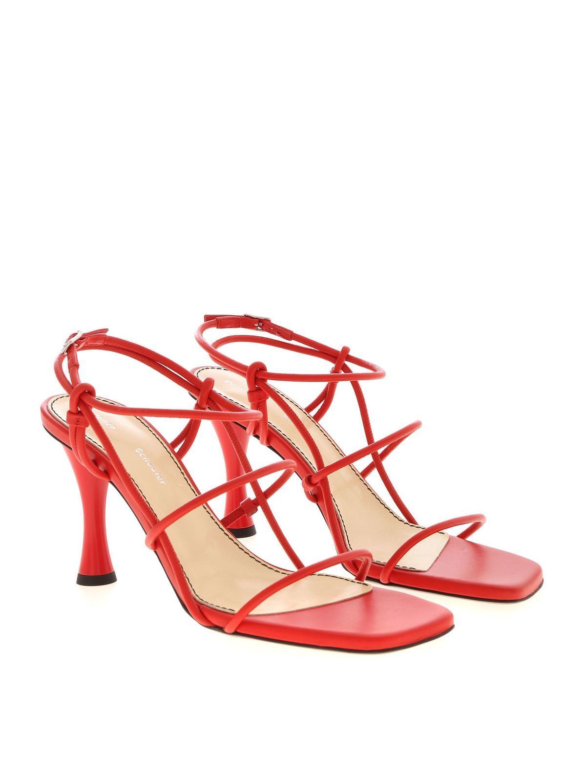 Sandals Proenza Schouler Strappy sandals in red PS34051A11003304