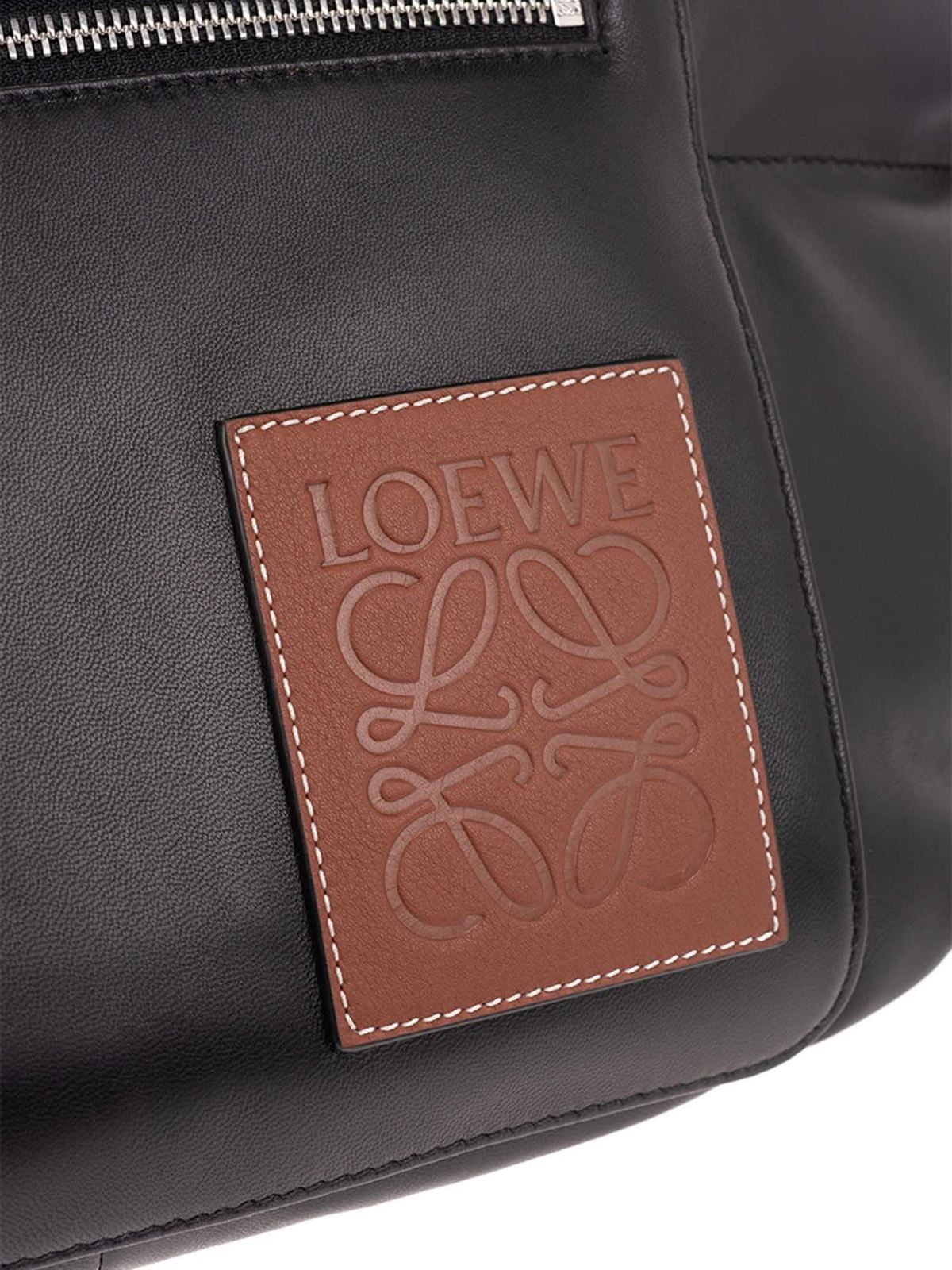 Loewe Puffy XL bumbag in black - Black - Men|B687C60X019006