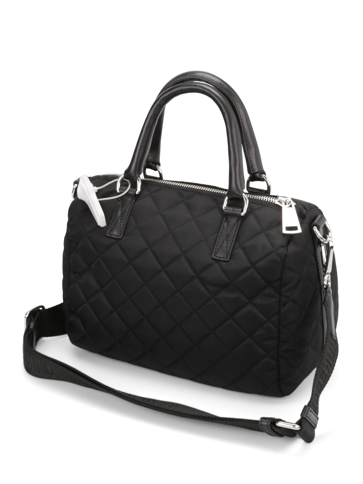 Mango quilted bowling discount bag