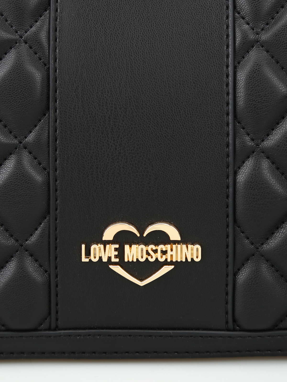 Shoulder bags Love Moschino - Quilted faux nappa leather shoulder bag -  JC4015PP16LC0000